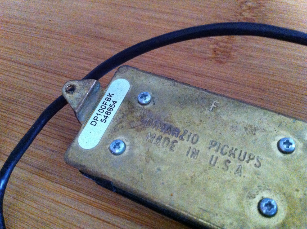 DiMarzio DP100F Super Distortion F-Spaced image (#527633) - Audiofanzine