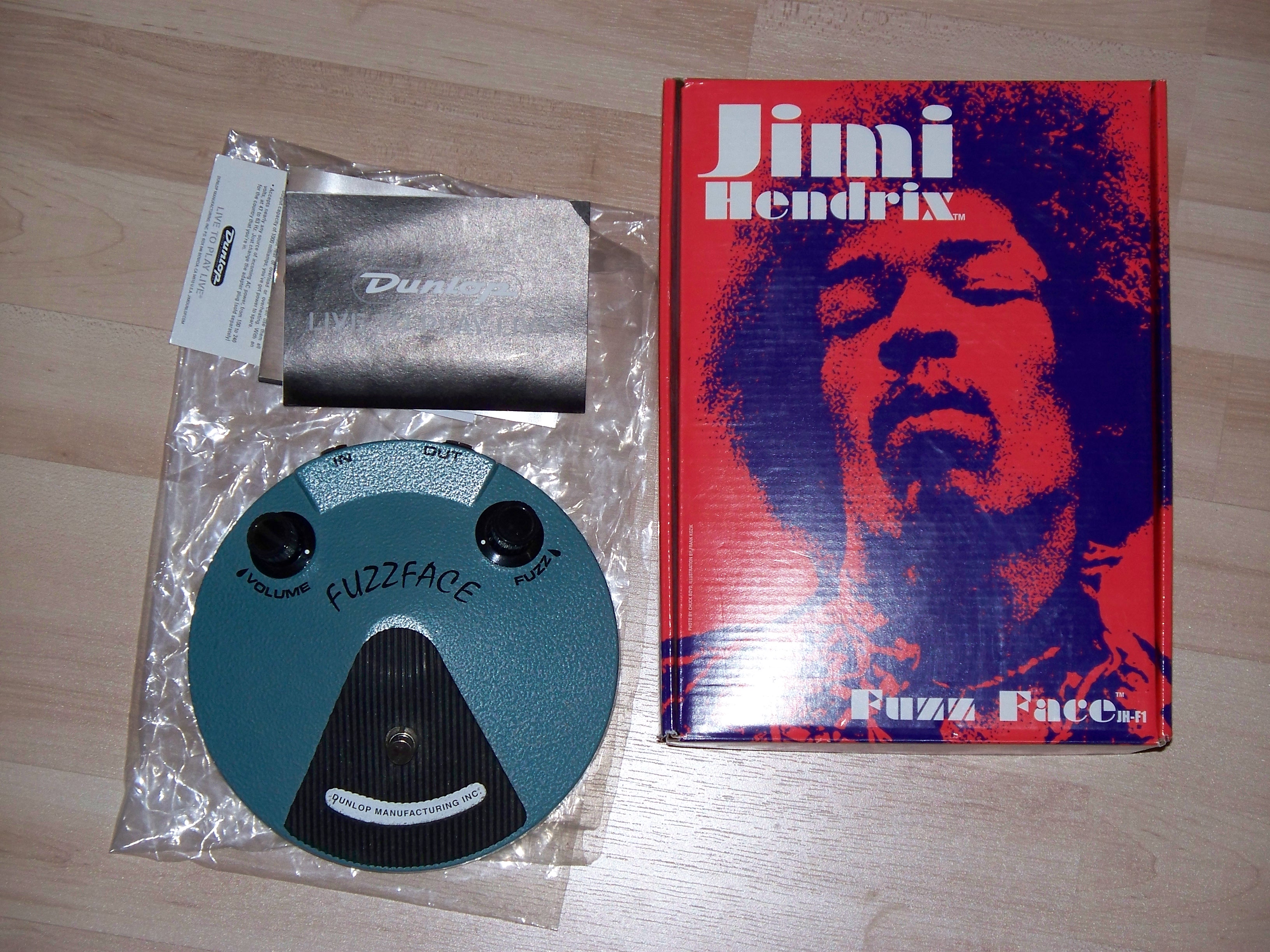 Jim Dunlop JHMS1 Authentic Hendrix ´68 Shrine Series Fuzz Face