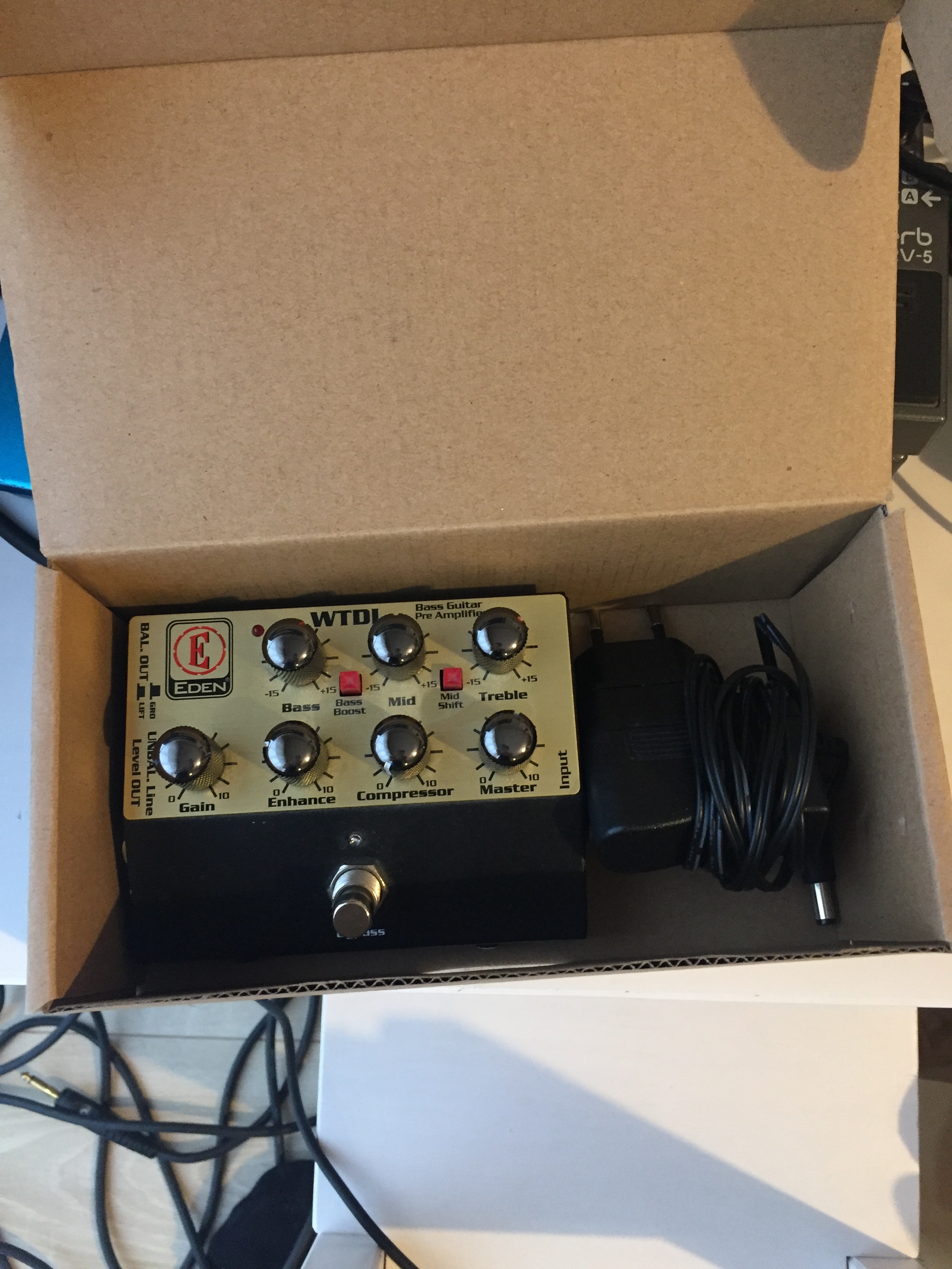 WTDI Direct Box/Preamp Eden Bass Amplification Audiofanzine