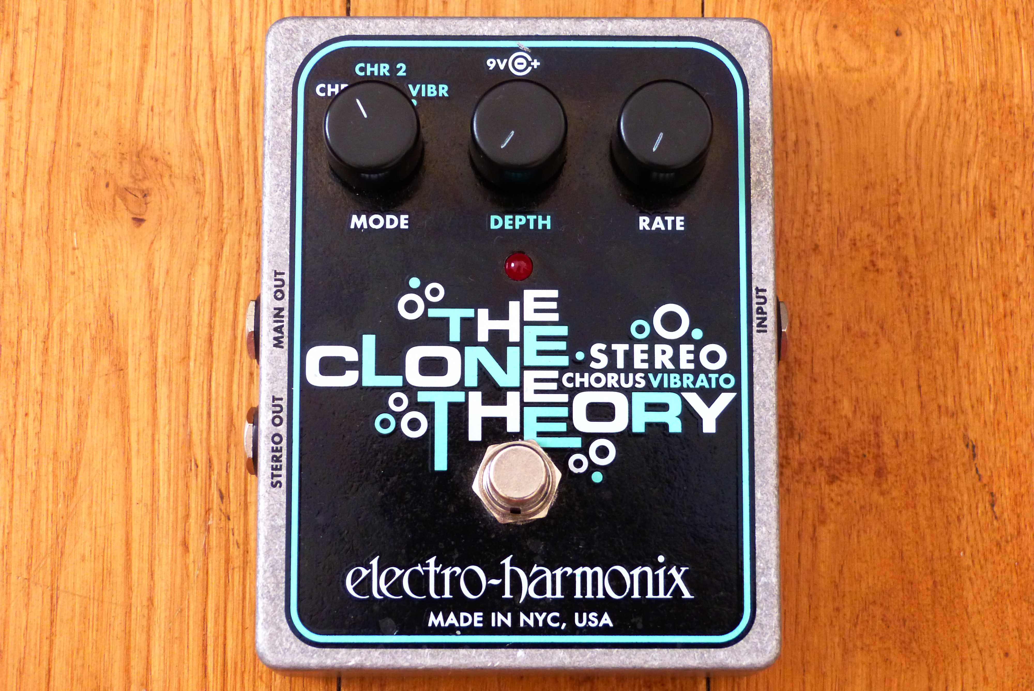Photo ElectroHarmonix Stereo Clone Theory Klon Centaur (16918