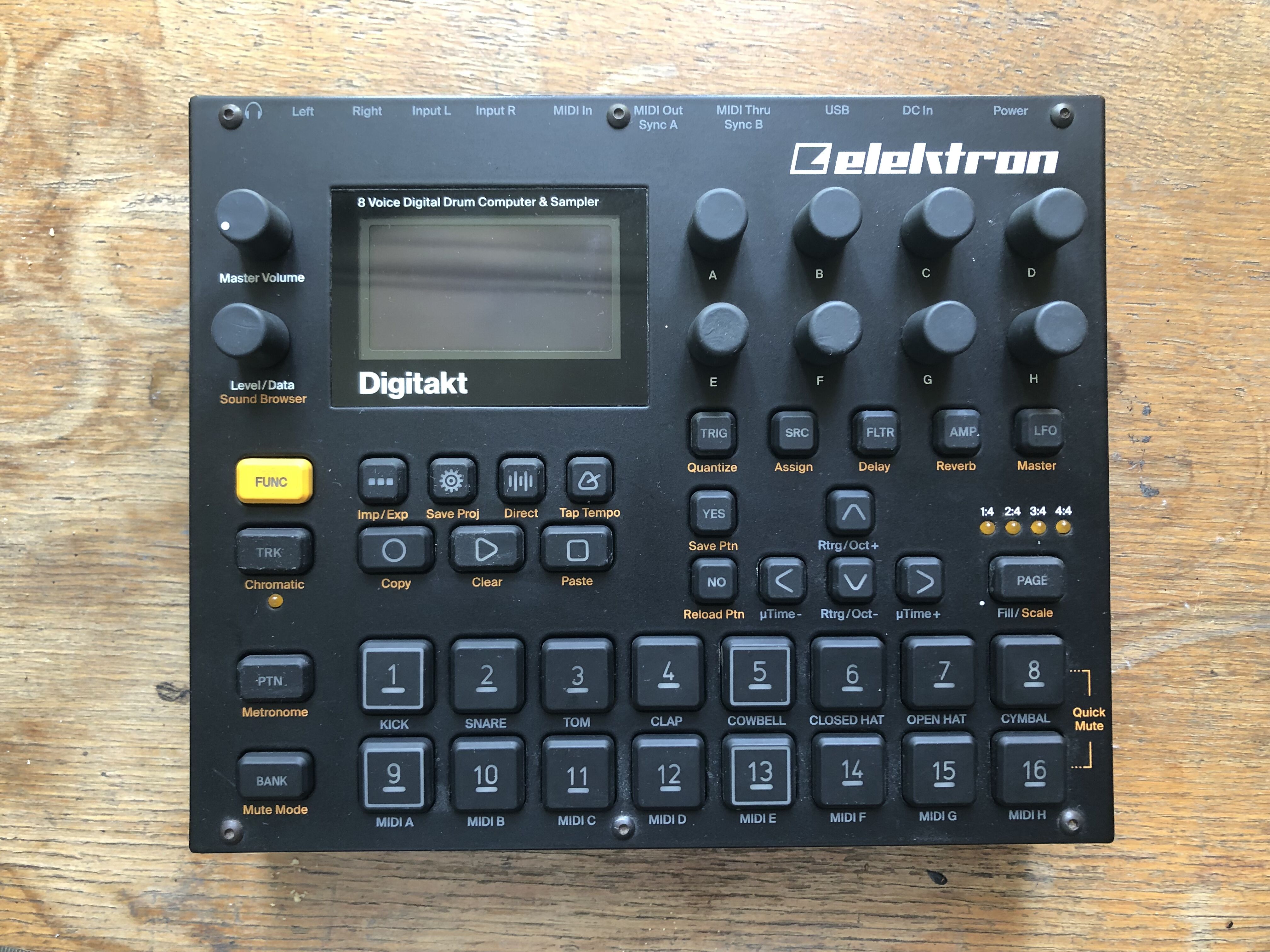 Elektron Digitakt Ile De France Audiofanzine