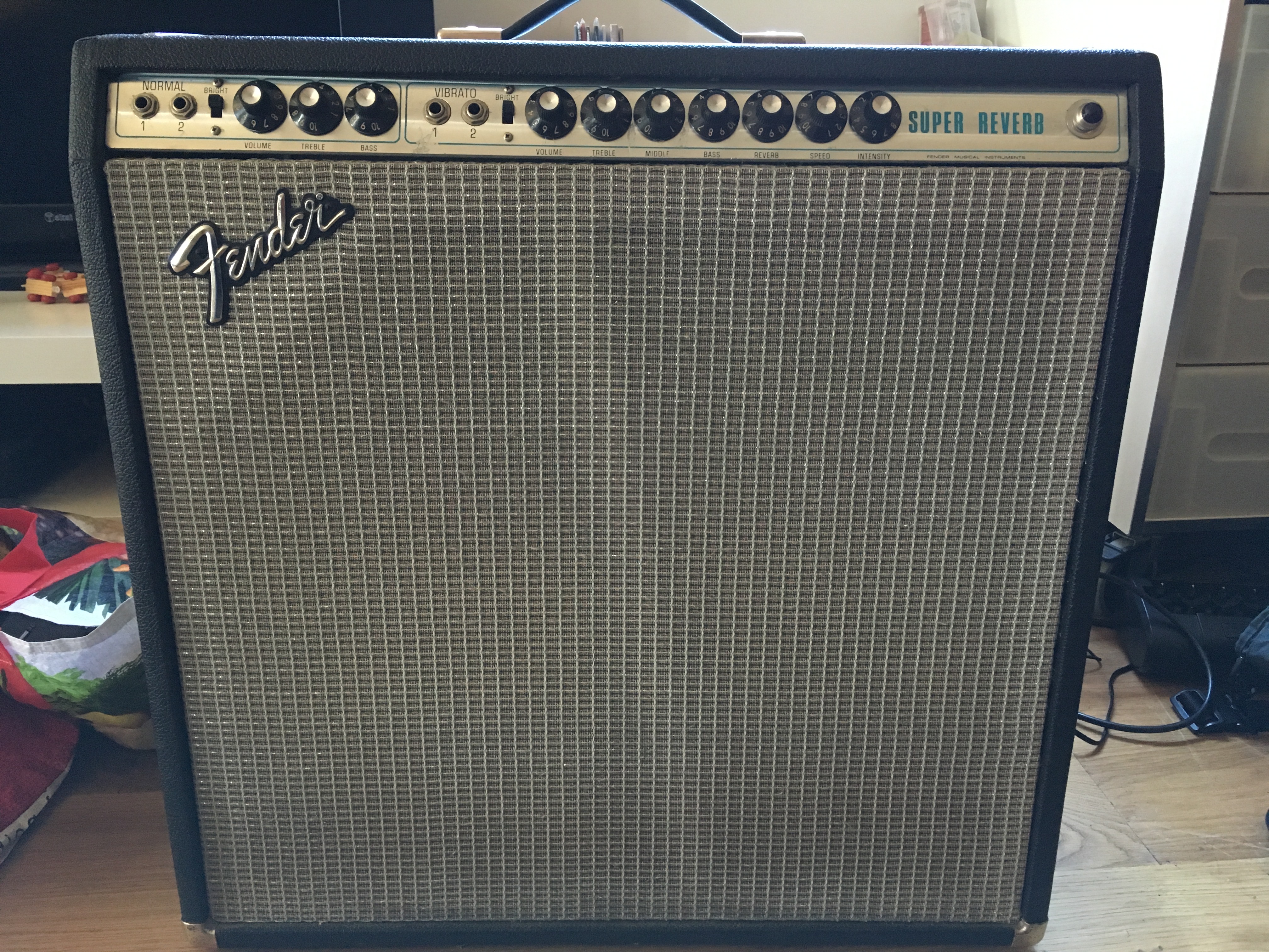 Fender Super Reverb Silverface Image