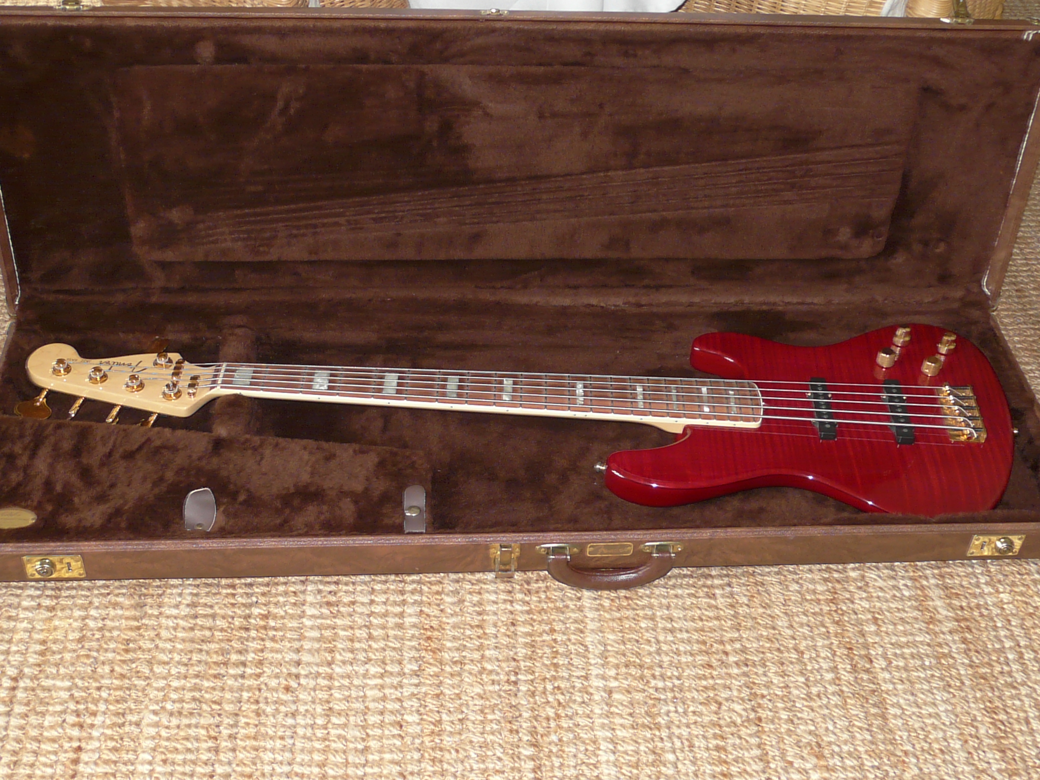 Fender American Deluxe Jazz Bass FMT [20042006] image (329090