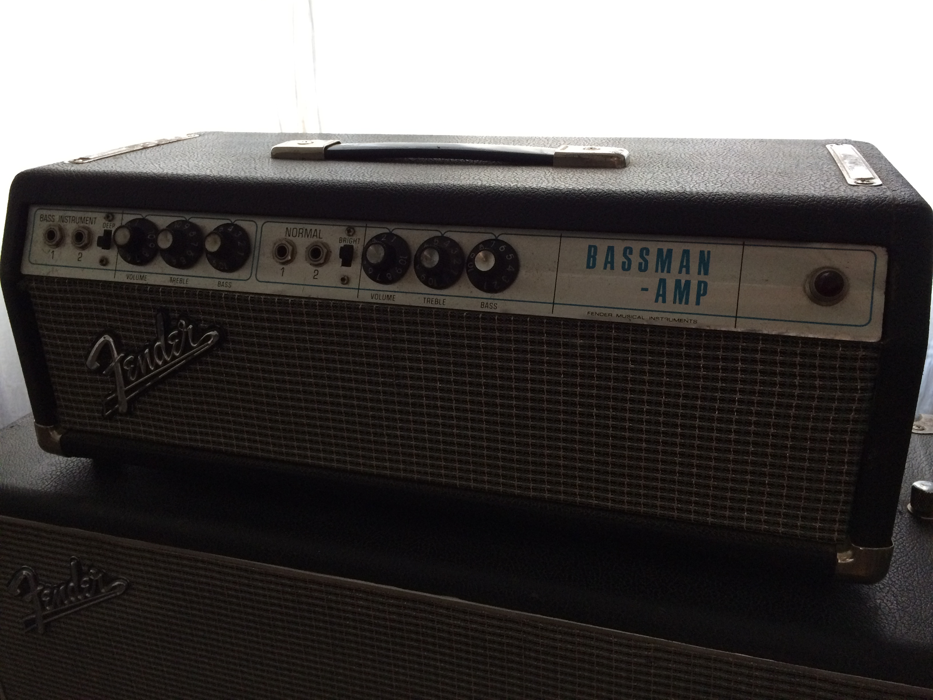 Photo Fender Bassman Silverface Fender Bassman Silverface