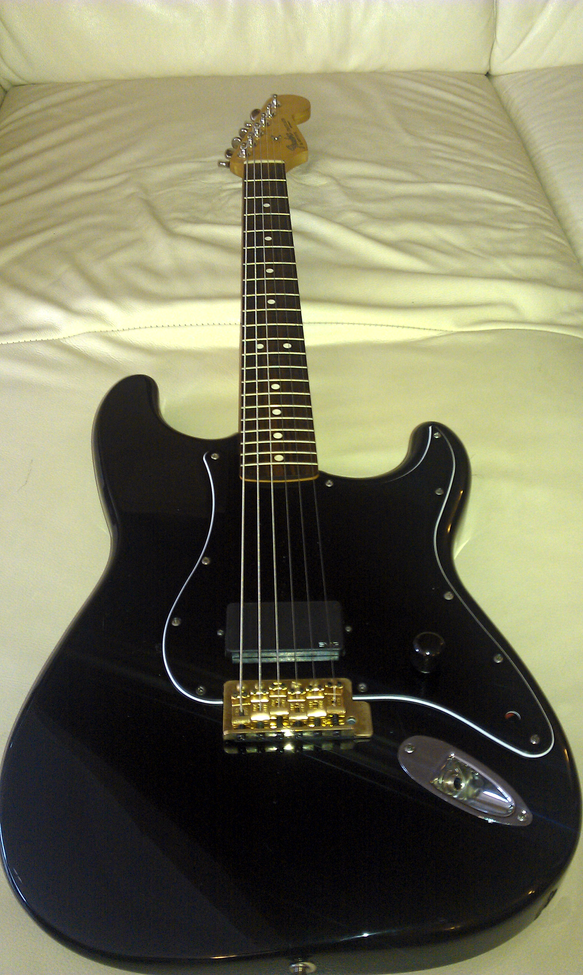 Photo Fender Blacktop Stratocaster HH Fender fender stratocaster