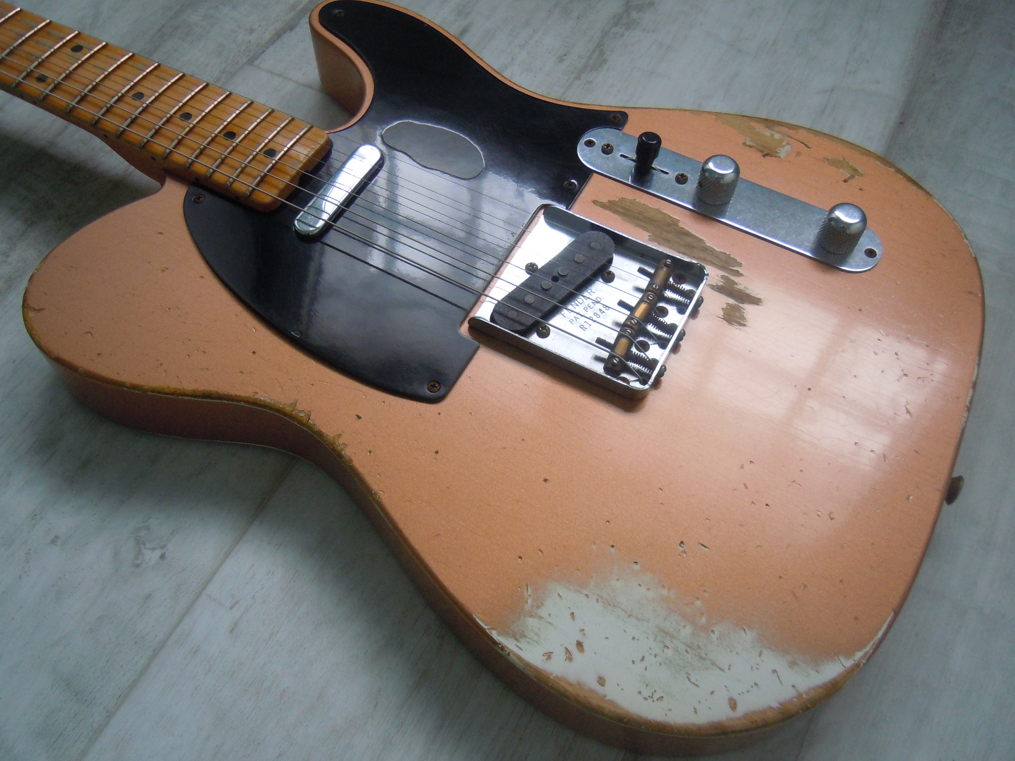 Photo Fender Custom Shop Heavy Relic Telecaster Fender Custom