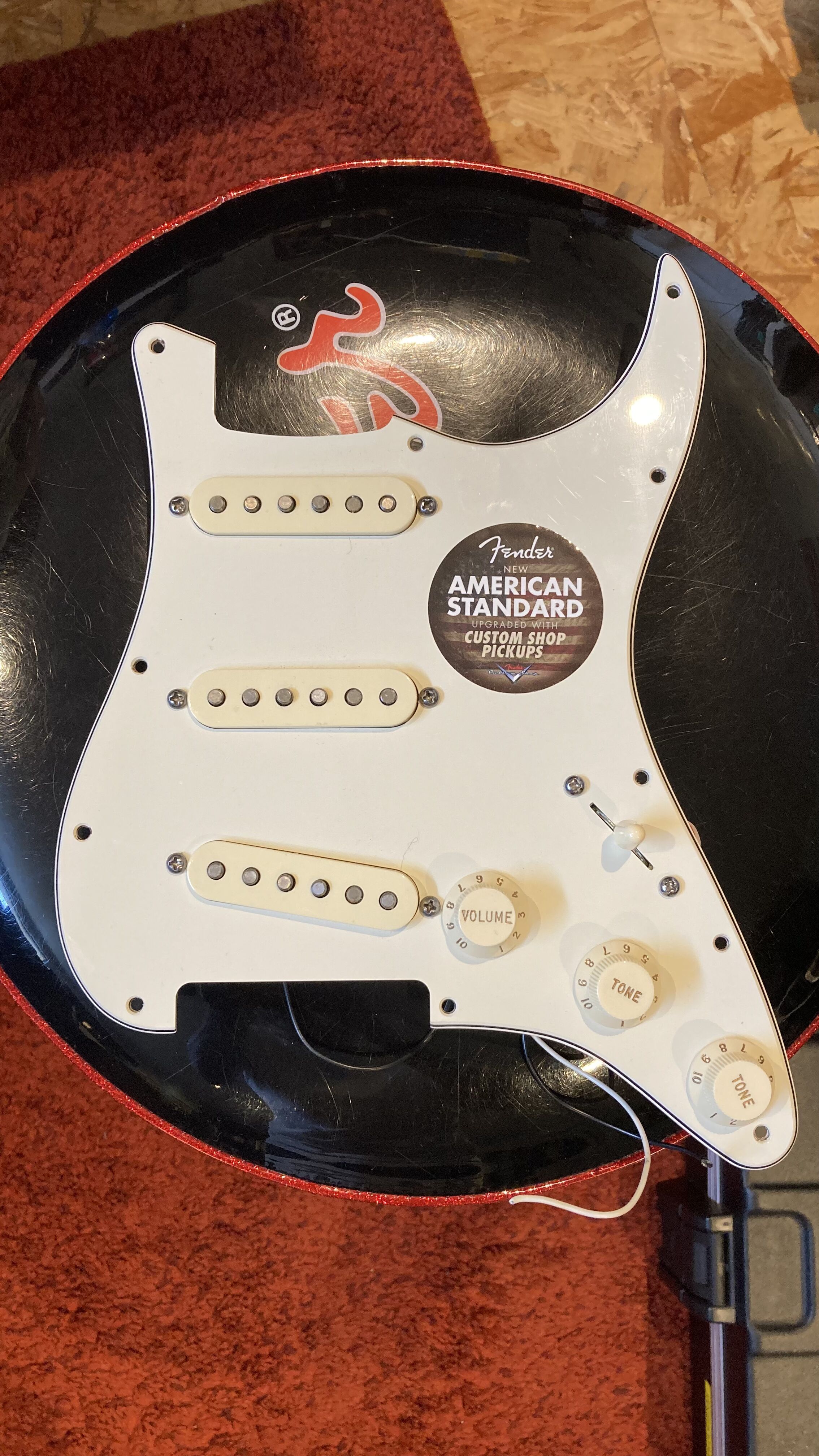 Plaque Stratocaster Fat 50 S Pickups Bretagne Audiofanzine