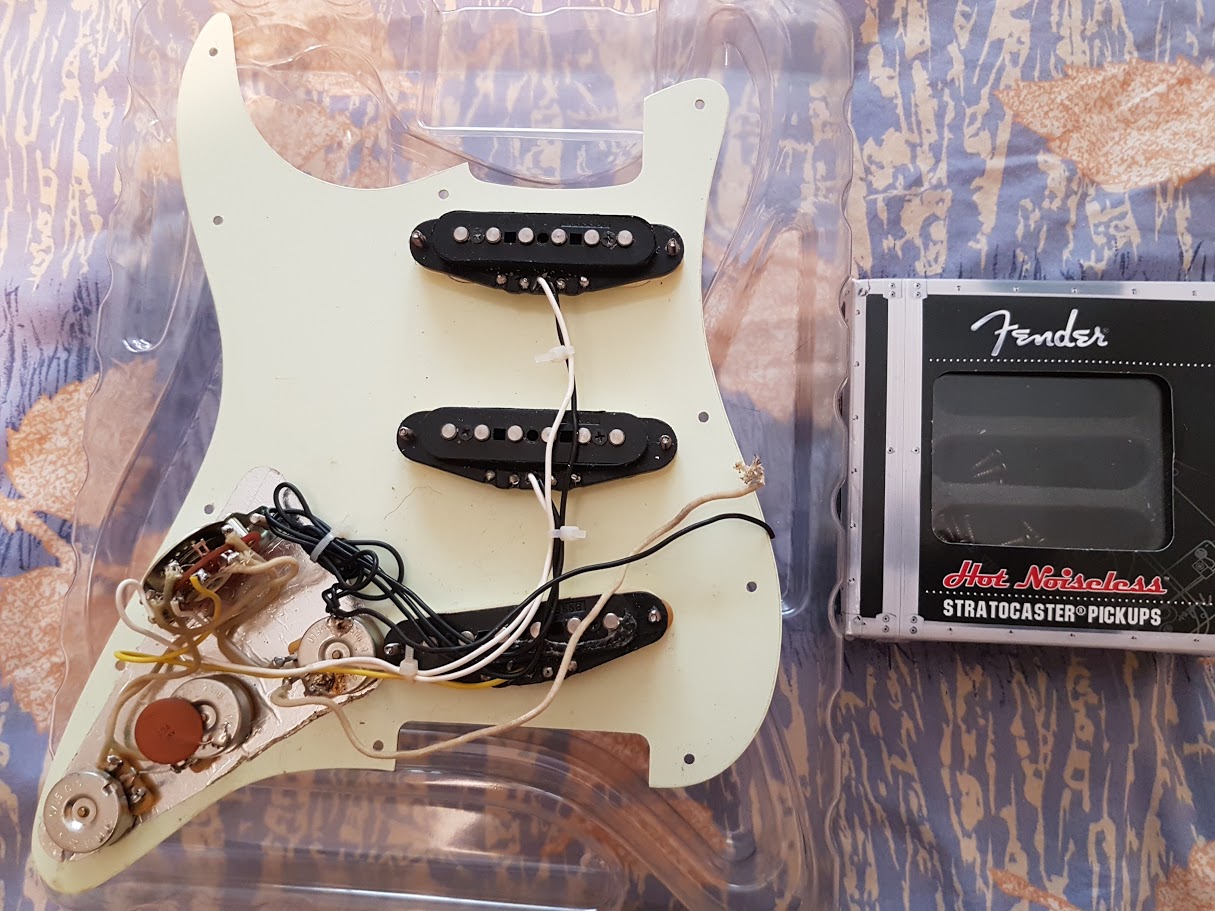 Hot Noiseless Strat Pickups Fender Audiofanzine