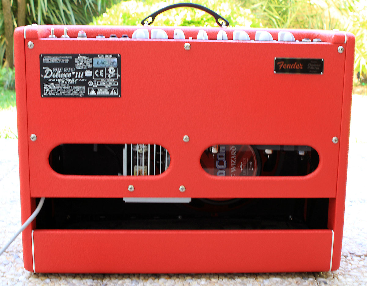 Fender Hot Rod Deluxe III Red October & Eminence Red Coat Wizard