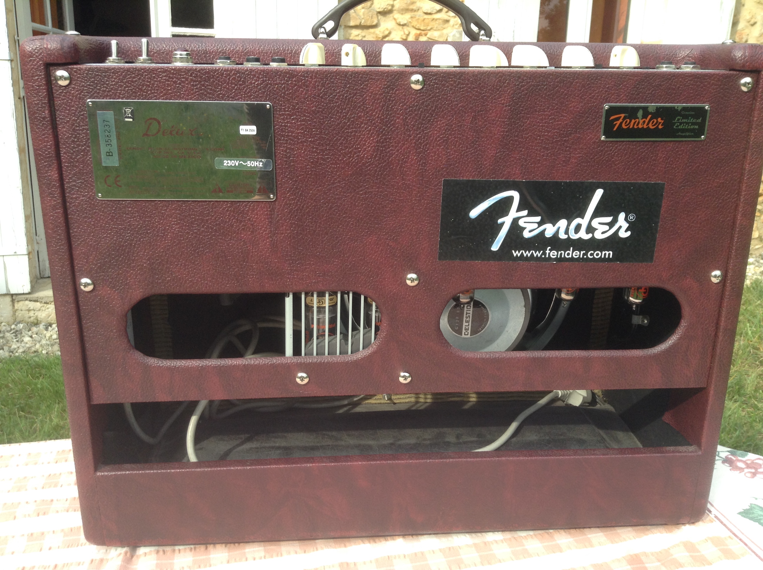 Fender Hot Rod Deluxe Wine Red Limited Edition image (1449495