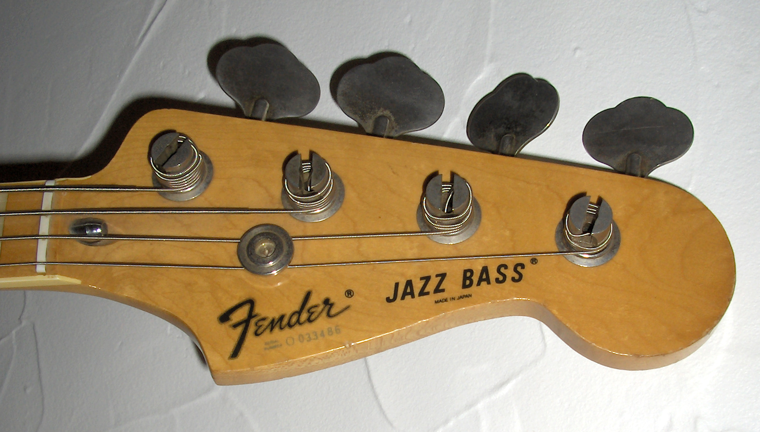 Fender Jazz Bass '75 Reissue Japan - Natural Maple image (#495018