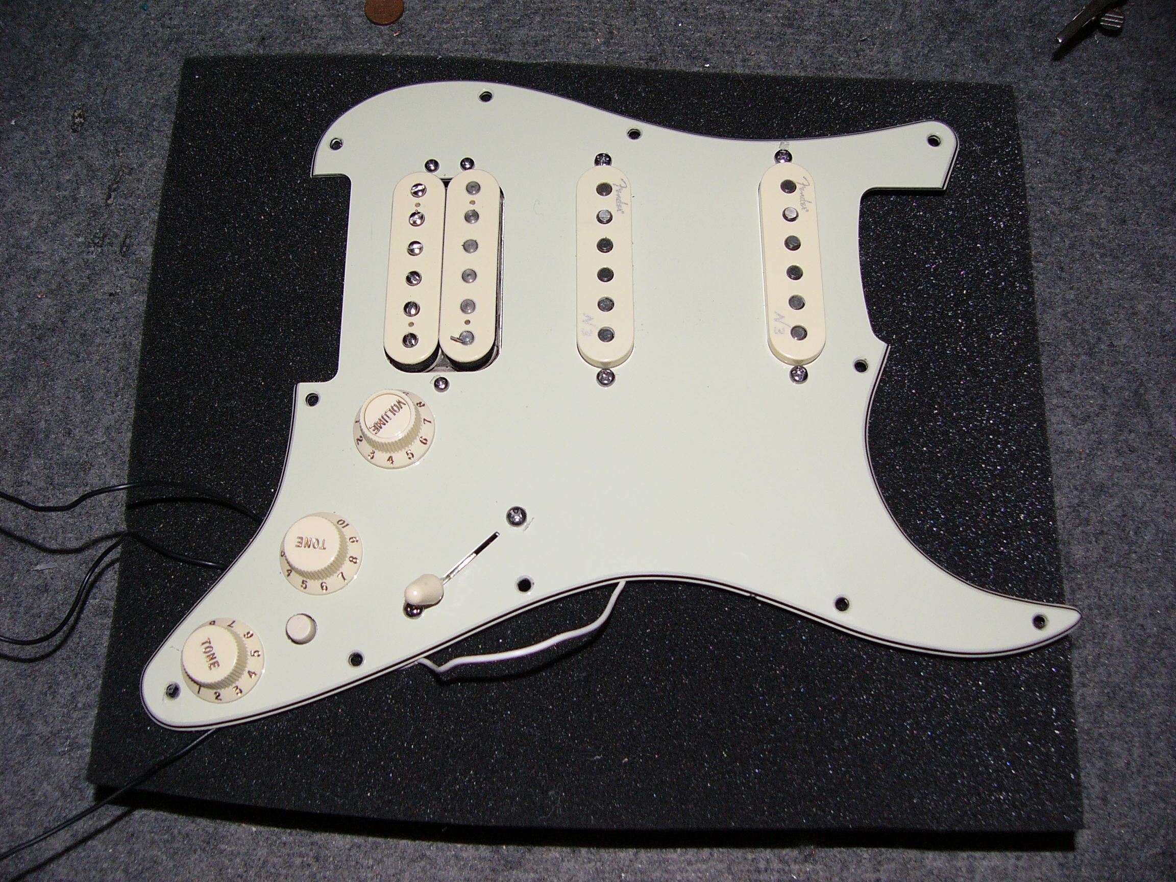 Noise Less Strat Pickups Wiring Schematic