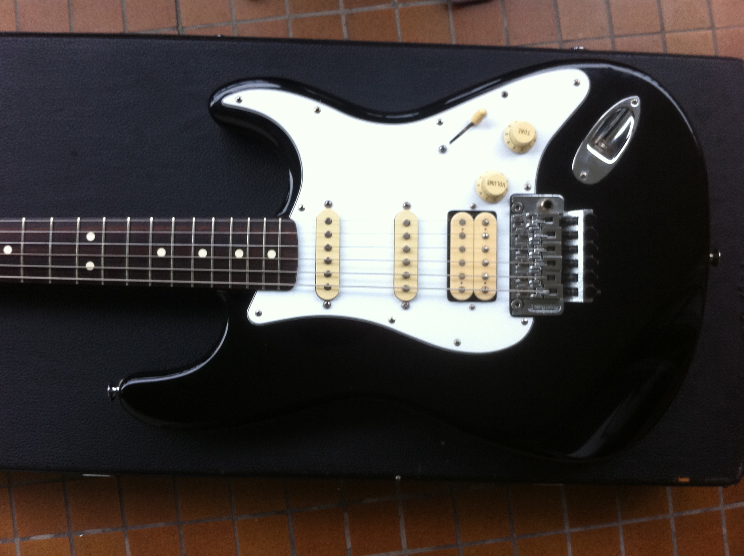 Fender Standard Strat HSS w/Locking Tremolo - Black image (#269932 ...