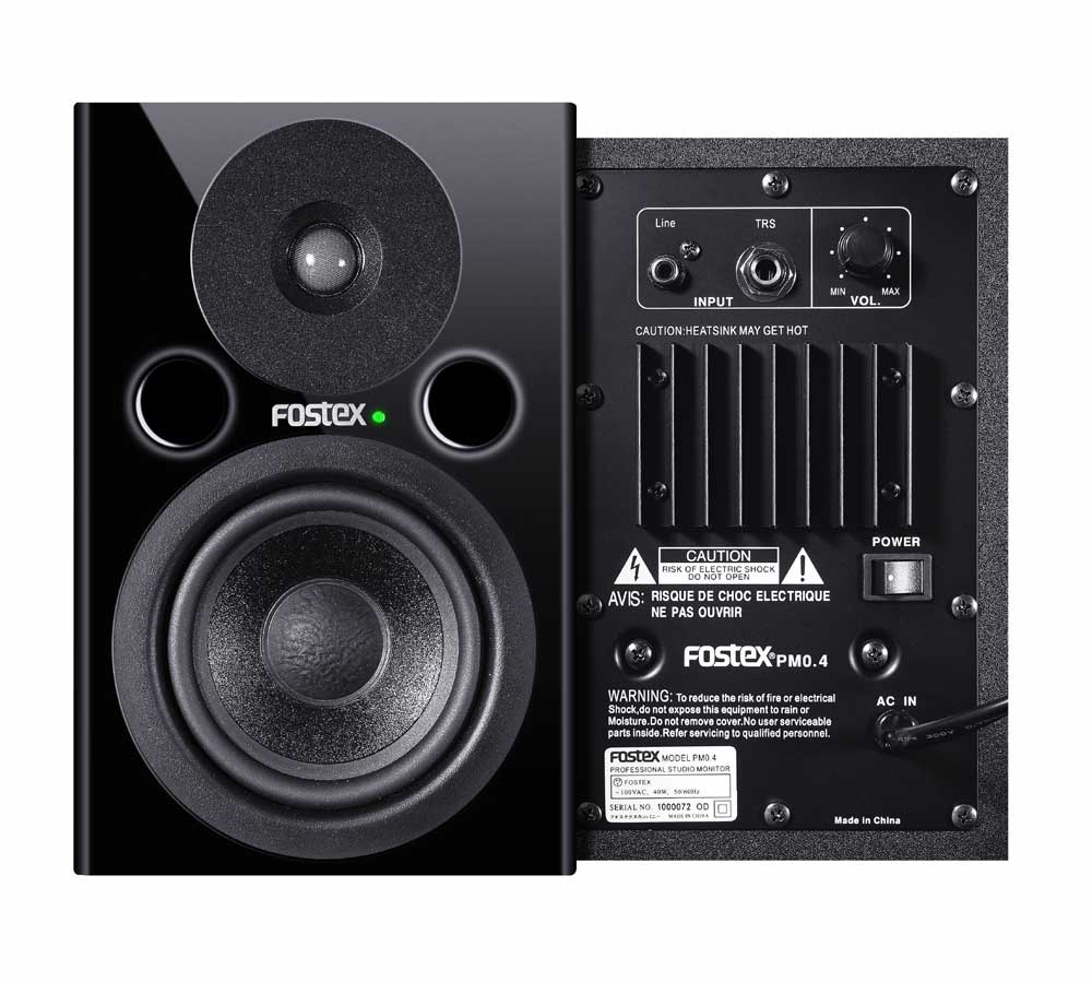 FOSTEX PM0.4C アクティブスピーカー+inforsante.fr