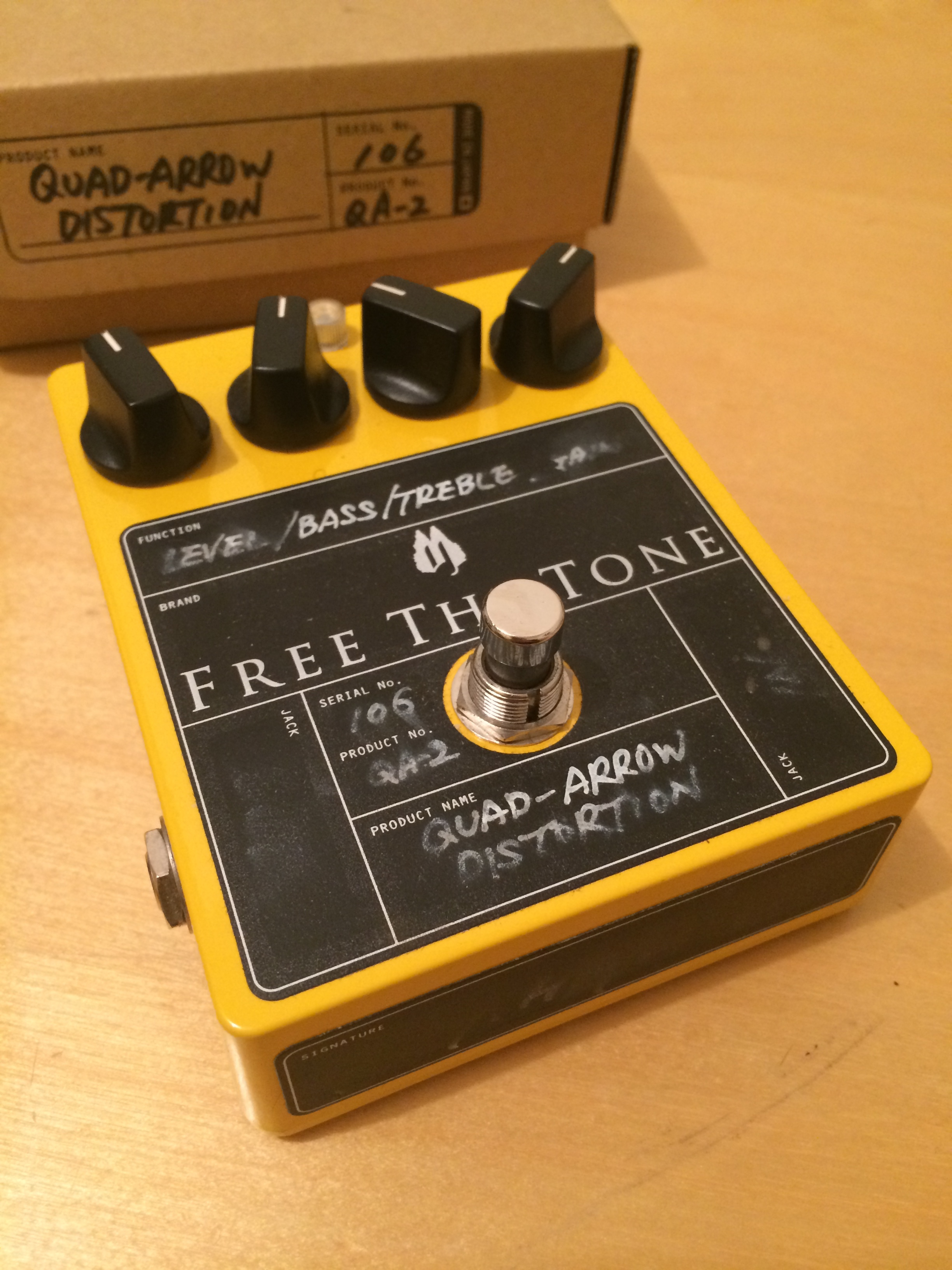 Free The Tone QUAD ARROW QA-2 在庫処分 - www.woodpreneurlife.com