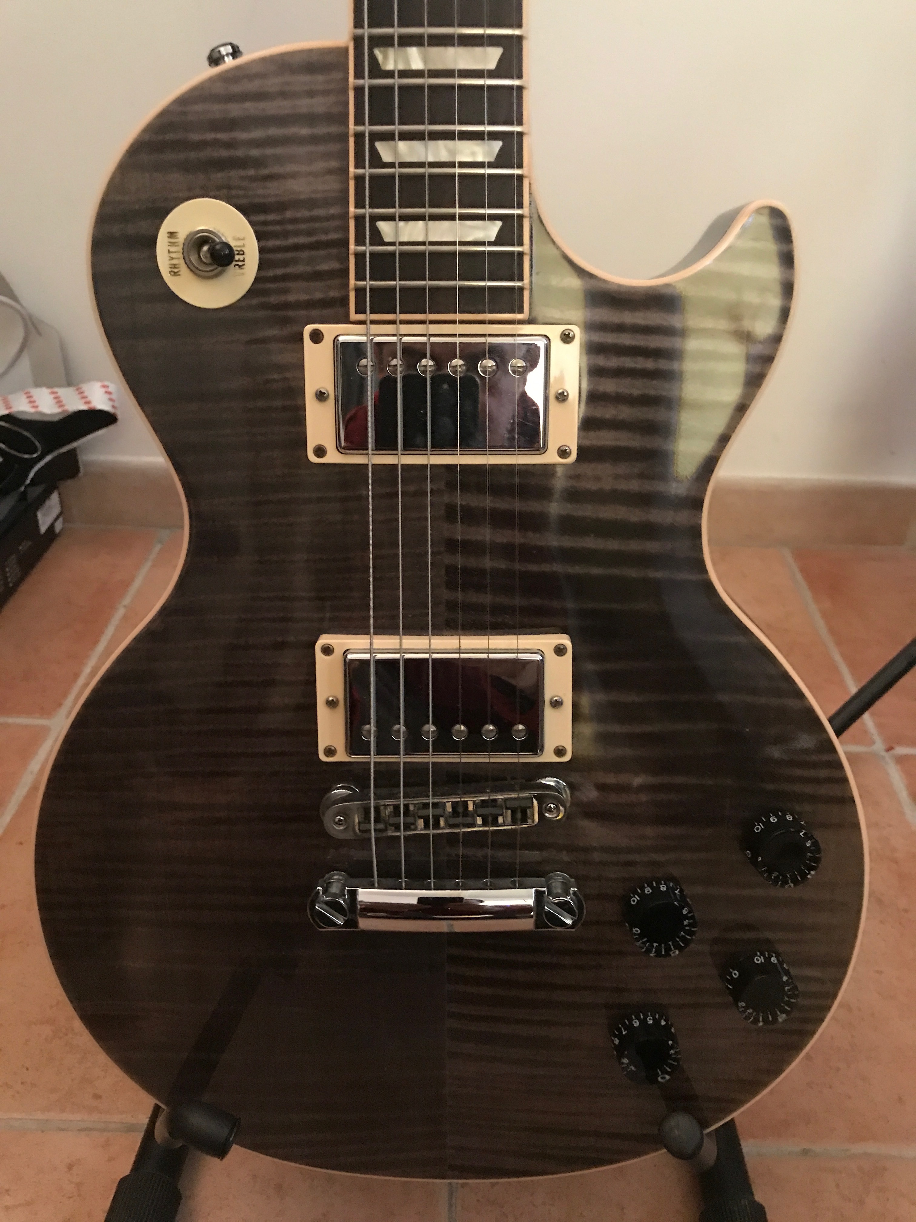 Gibson Chad Kroeger "Blackwater" Les Paul Trans Black image (1764861