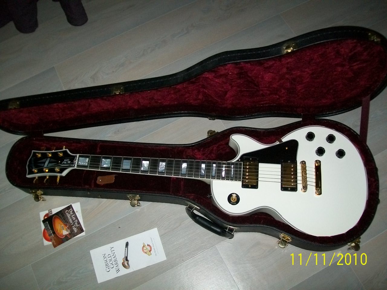 Gibson Les Paul Custom - Alpine White image (#145204) - Audiofanzine