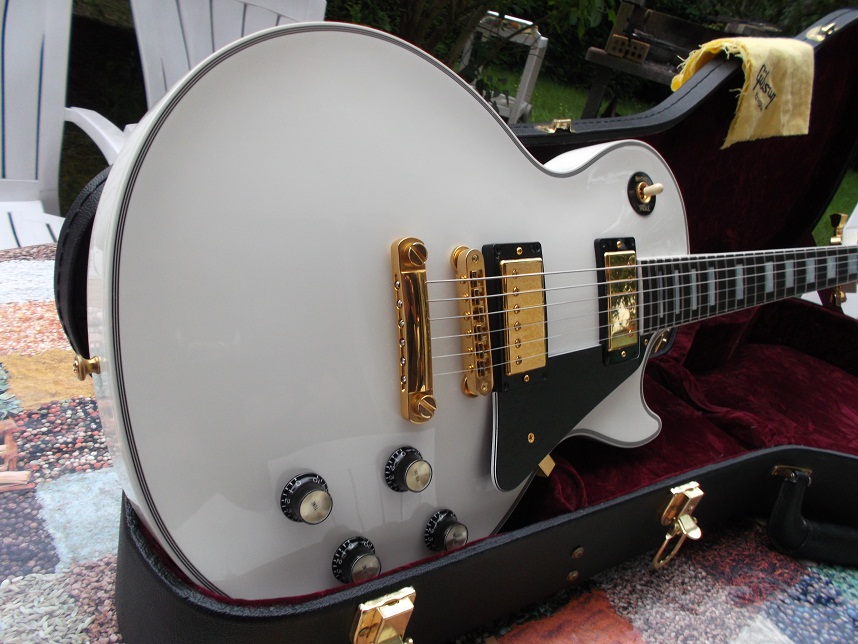 Gibson Les Paul Custom - Alpine White image (#405646) - Audiofanzine