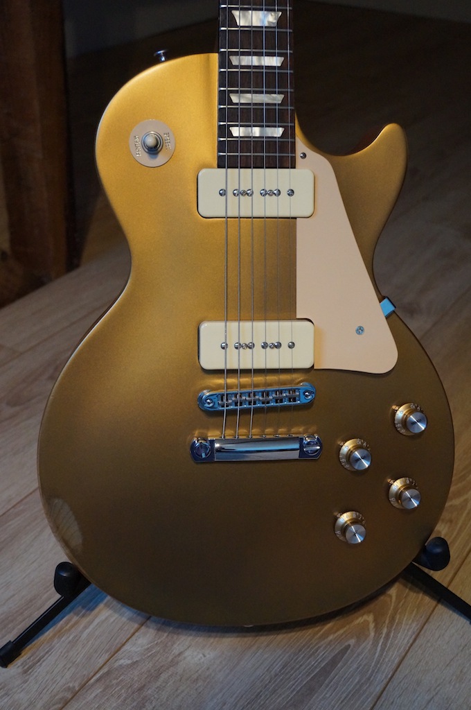 Gibson Les Paul Studio '60s Tribute Darkback Satin Gold Top Dark Back