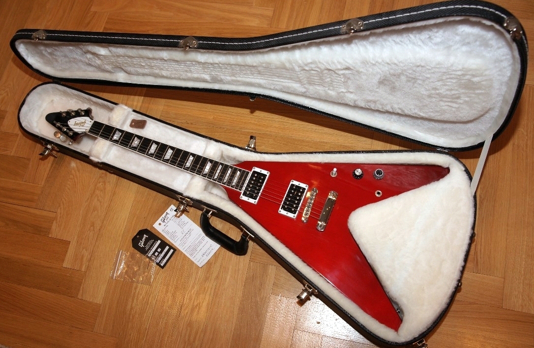 Gibson Robot Flying V Red Metallic image (196296) Audiofanzine