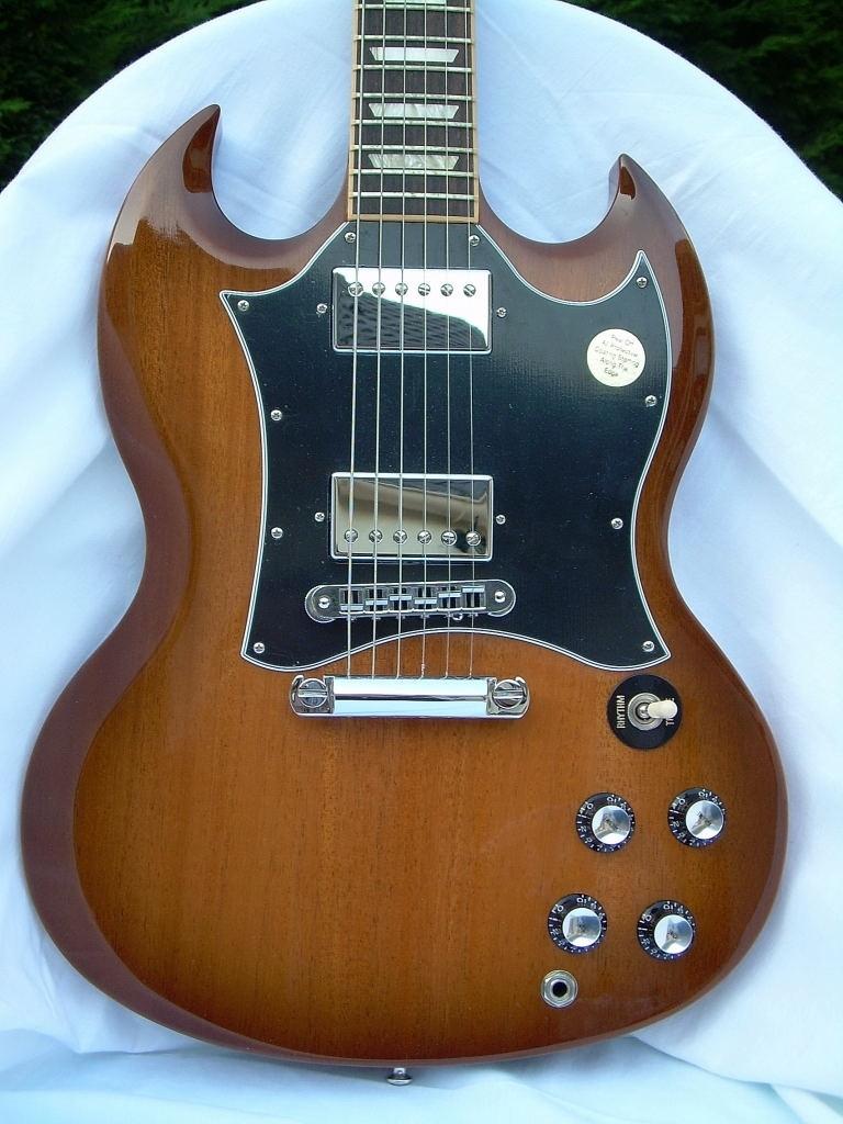 Gibson SG Standard Limited - Natural Burst image (#47797) - Audiofanzine
