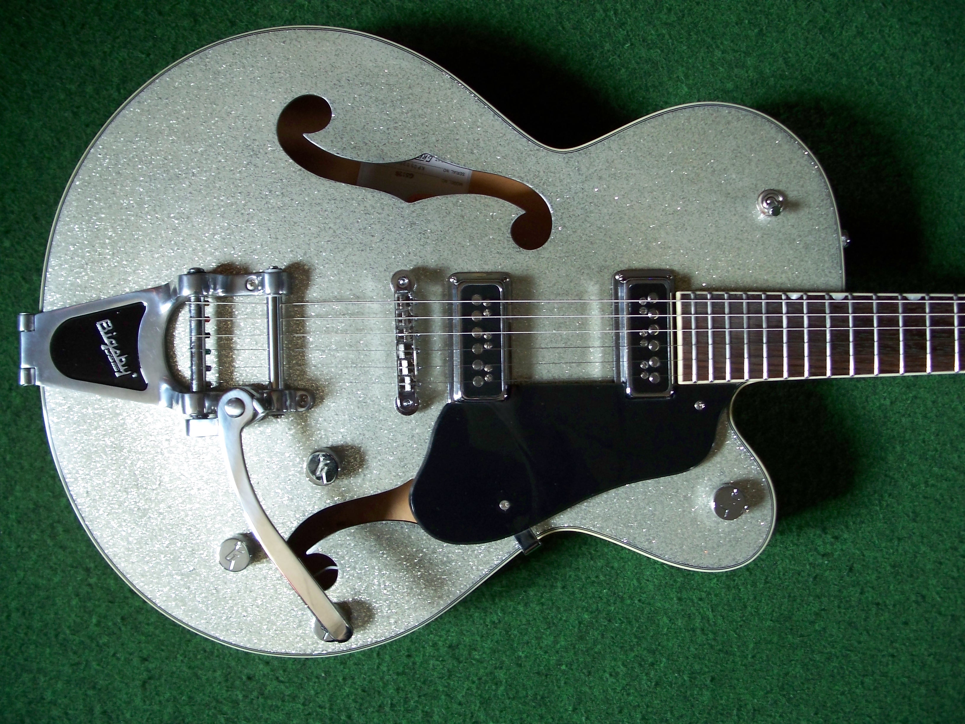 Gretsch G5126 Electromatic Hollow Body Silver Sparkle image (825635