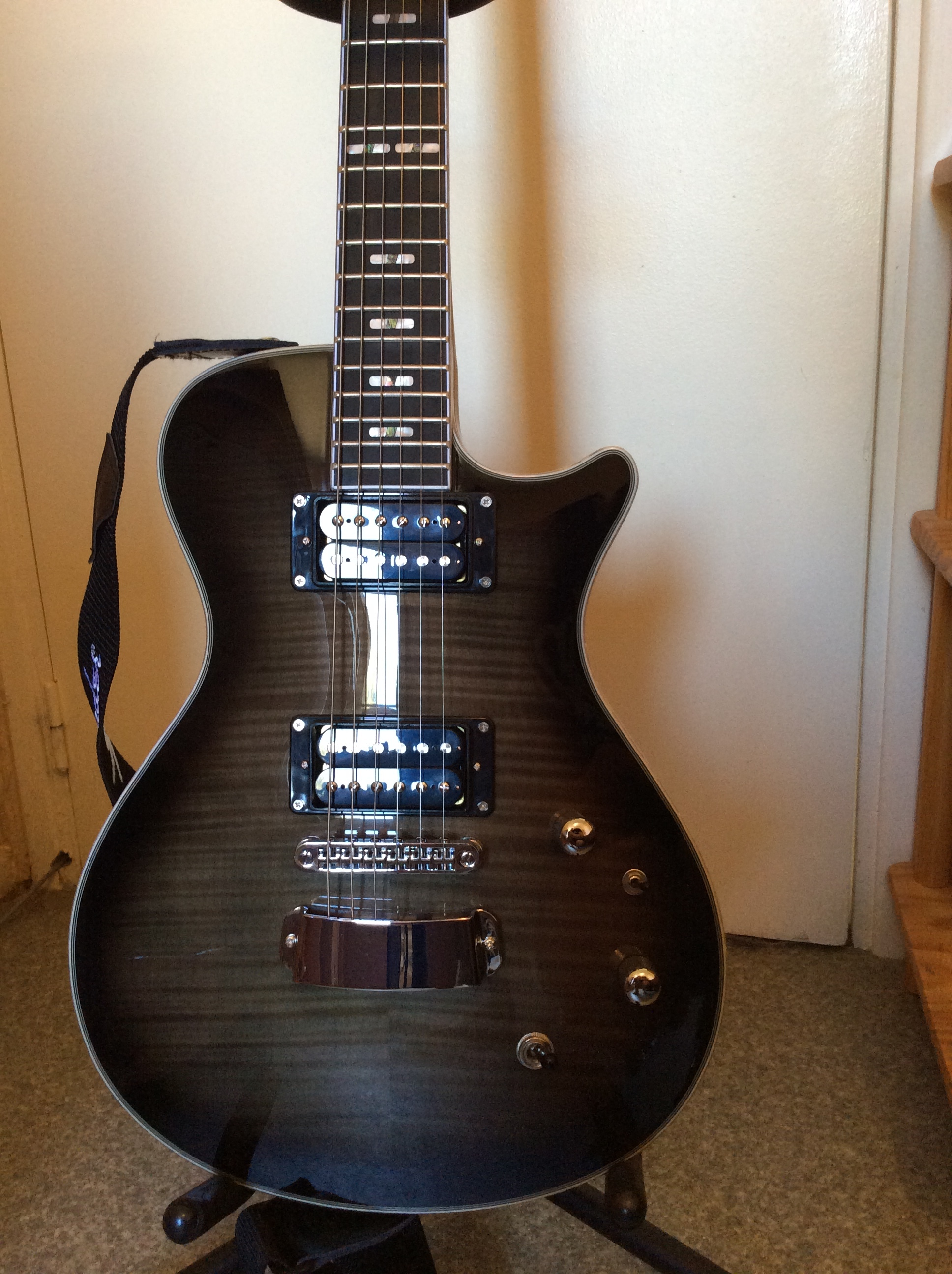 Hagstrom Ultra Swede LH Cosmic Black Burst image (1513060) Audiofanzine