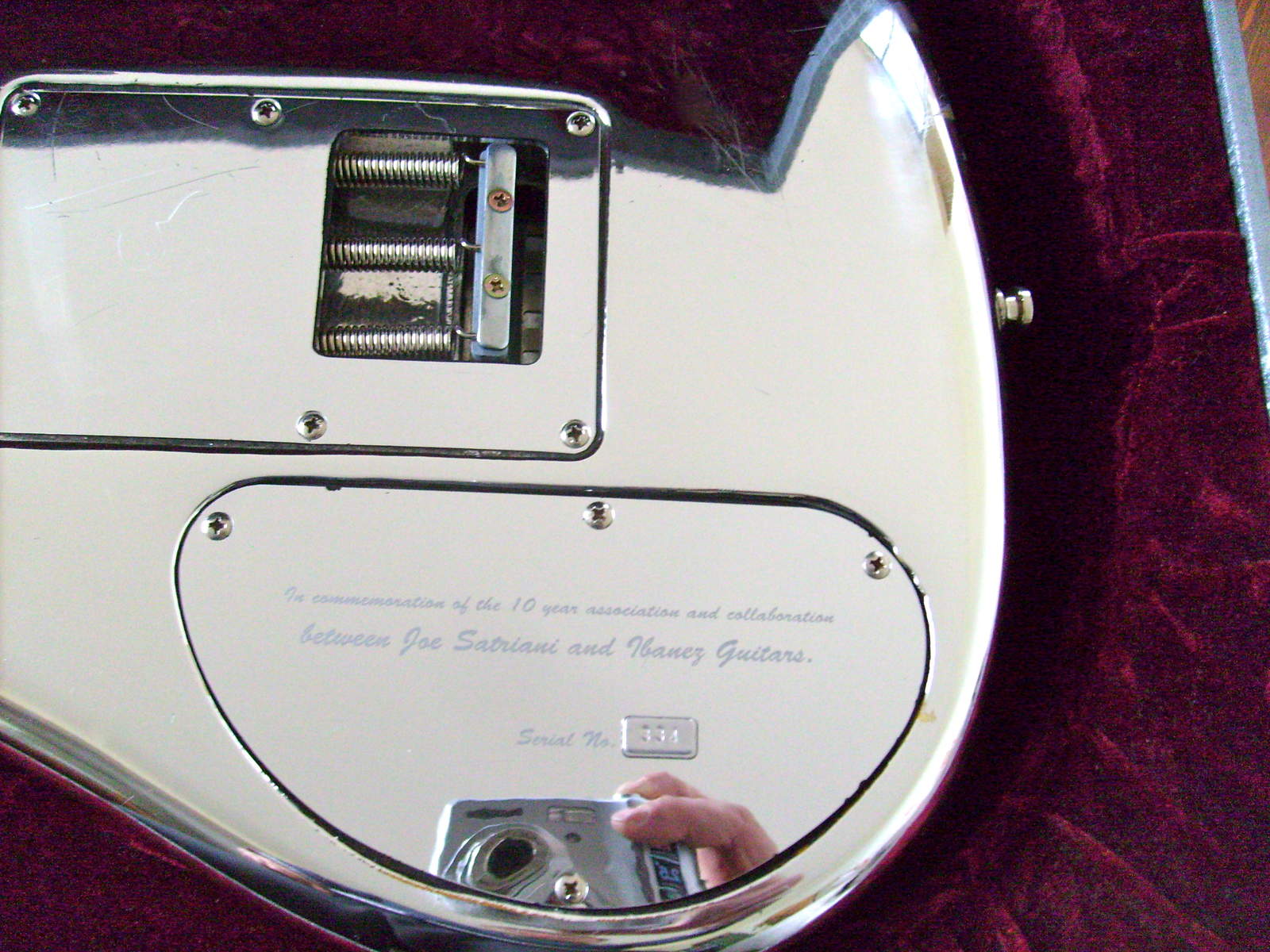 Ibanez+Chrome+Boy Chrome Boy) : Ibanez Signature Model - Joe Satriani - JS-10TH (Chrome ...