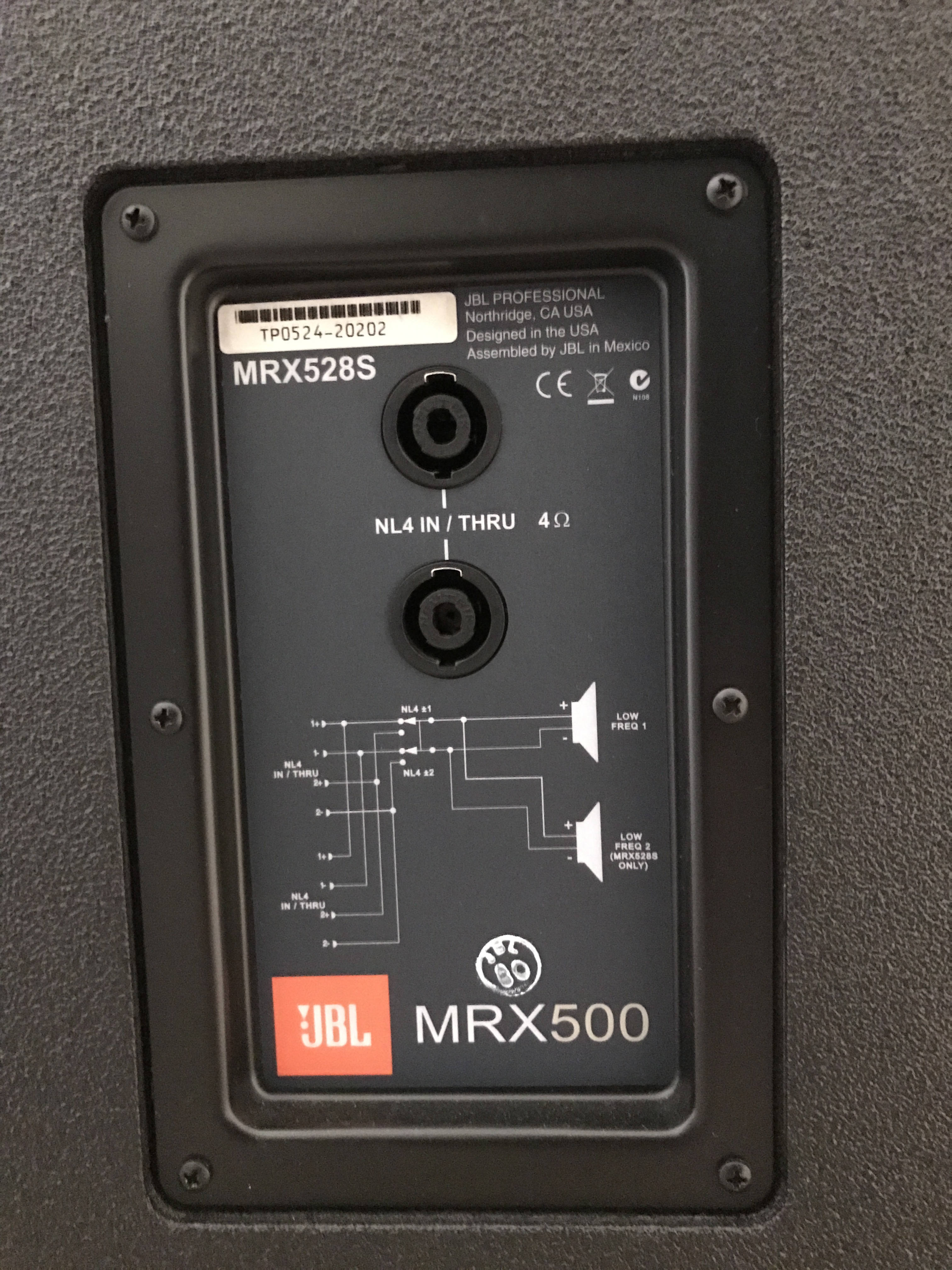 4PCS Diaframma Di Ricambio Per JBL MRX500 MRX512 MRX515 MRX 525 - Foto 2