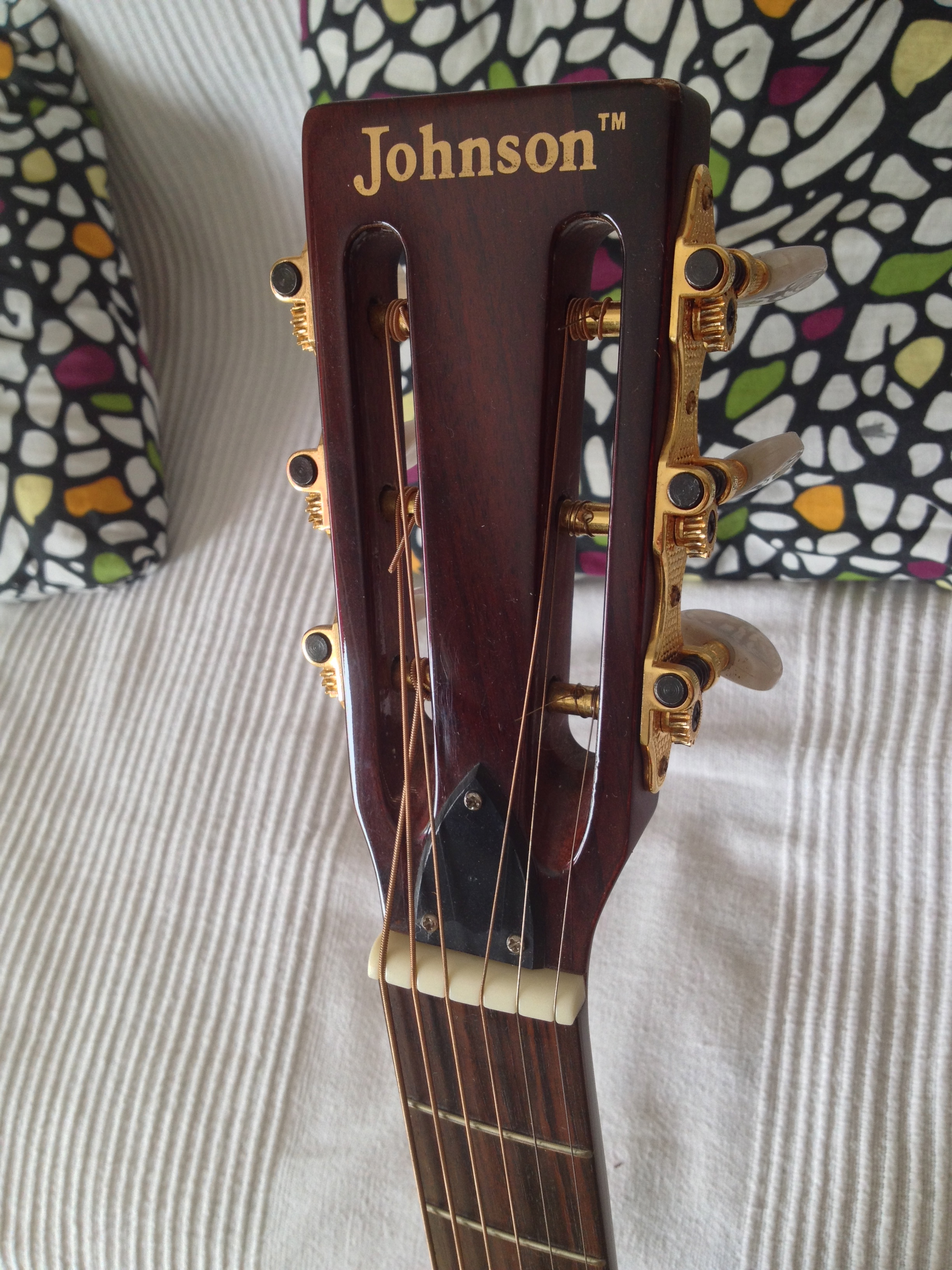 Bottle Slide Triolian JR550 Johnson Guitars Audiofanzine