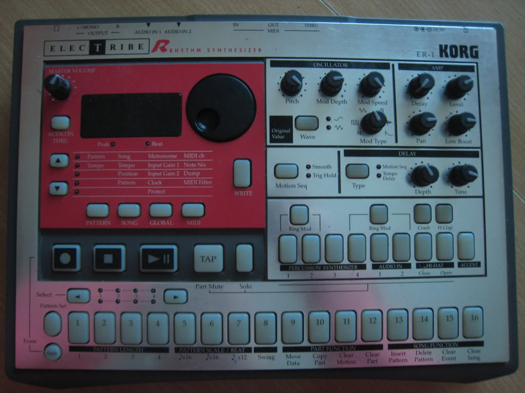 ELECTRIBE ER1 ElecTribe Er1 Audiofanzine