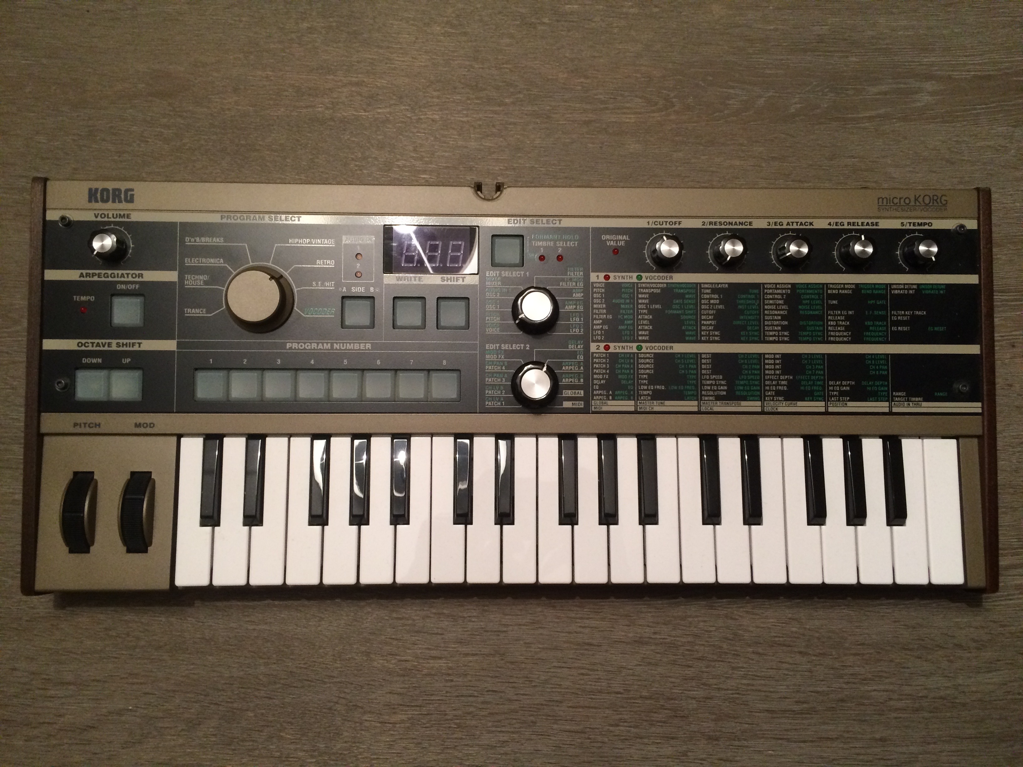 Korg microKORG image (#1676049) - Audiofanzine