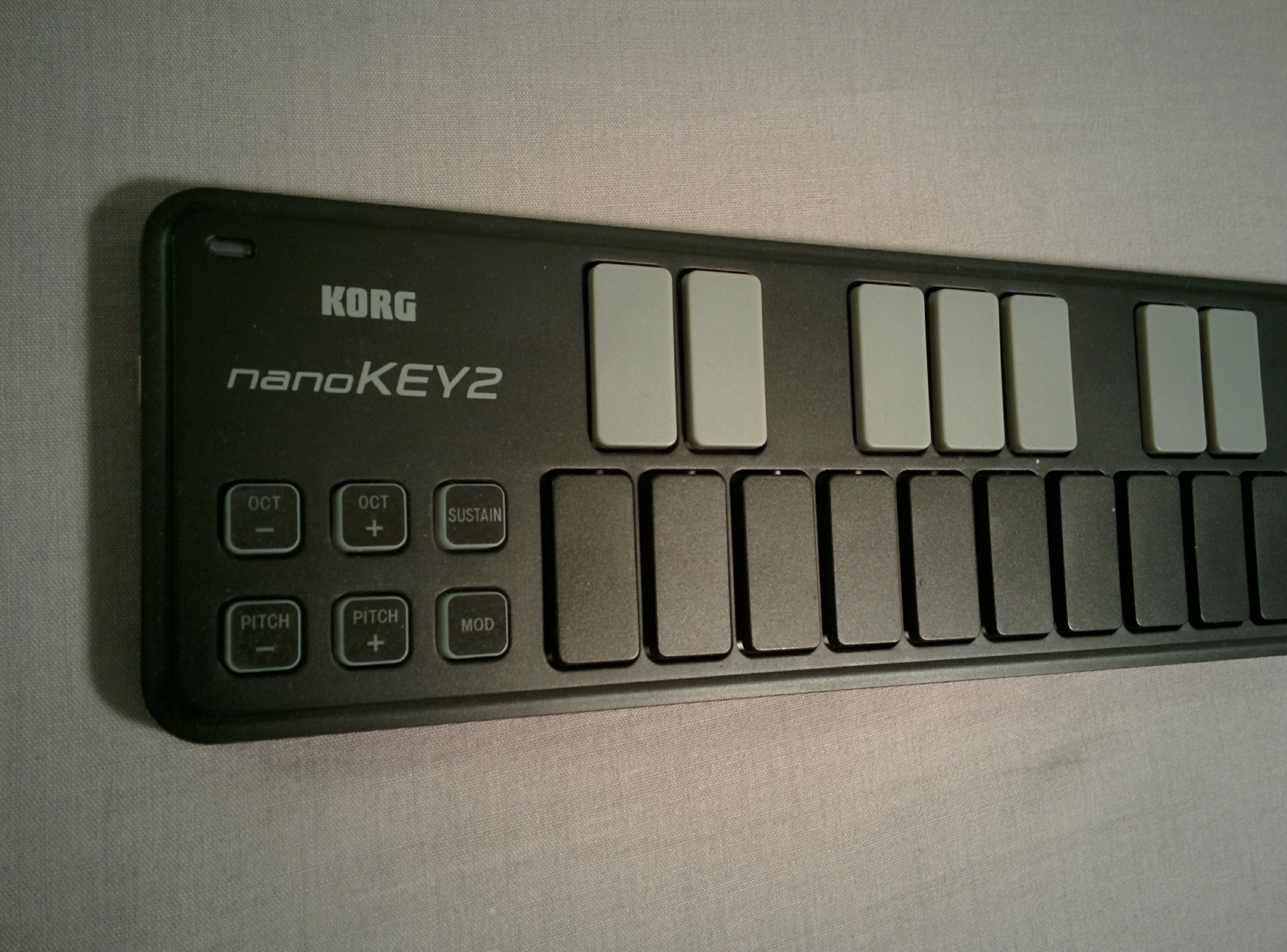 Clavier maitre midi USB Korg nanoKEY2 noir (Ile-de-France) - Audiofanzine