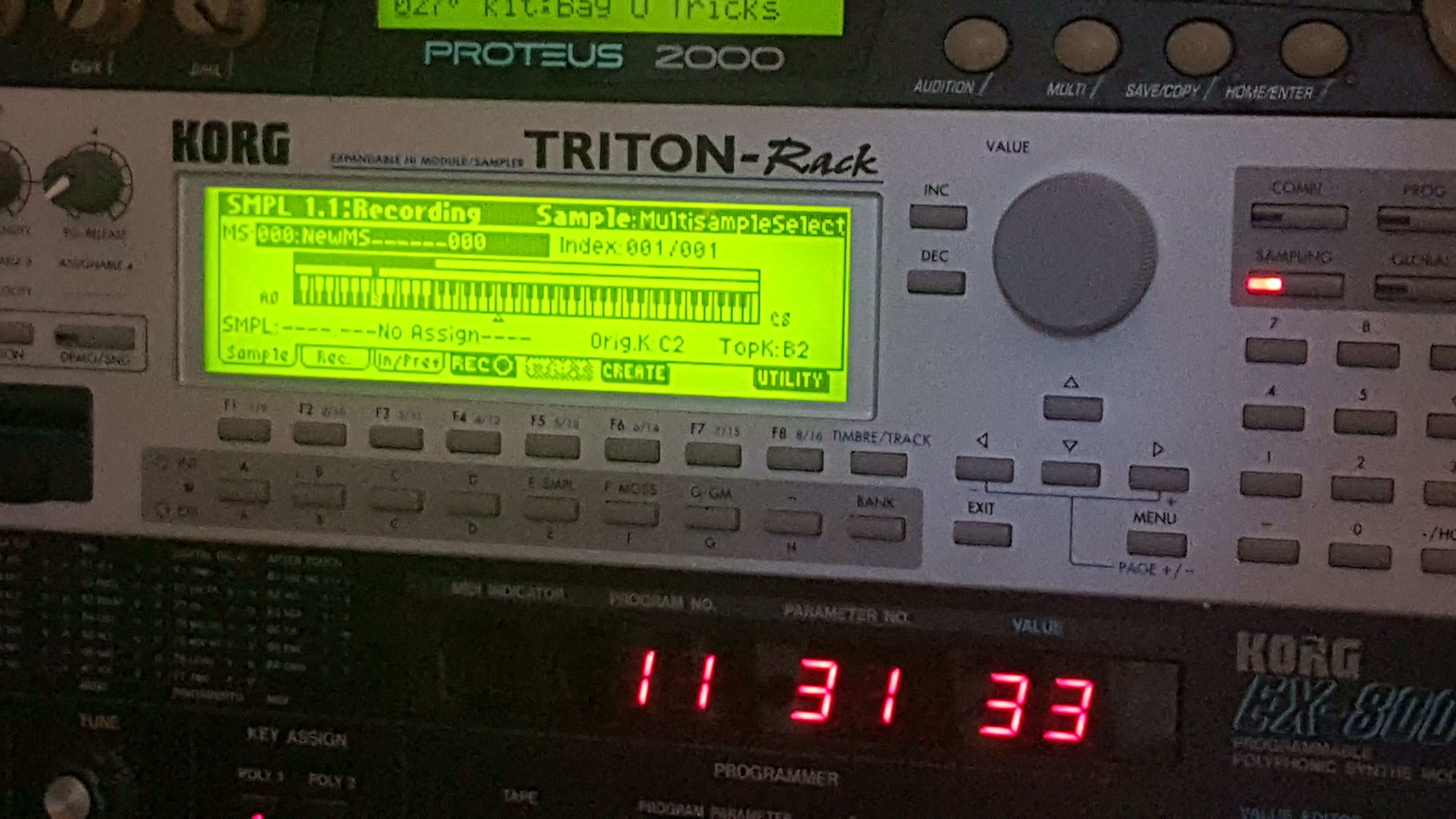 Korg Triton Rack image (#1648383) - Audiofanzine