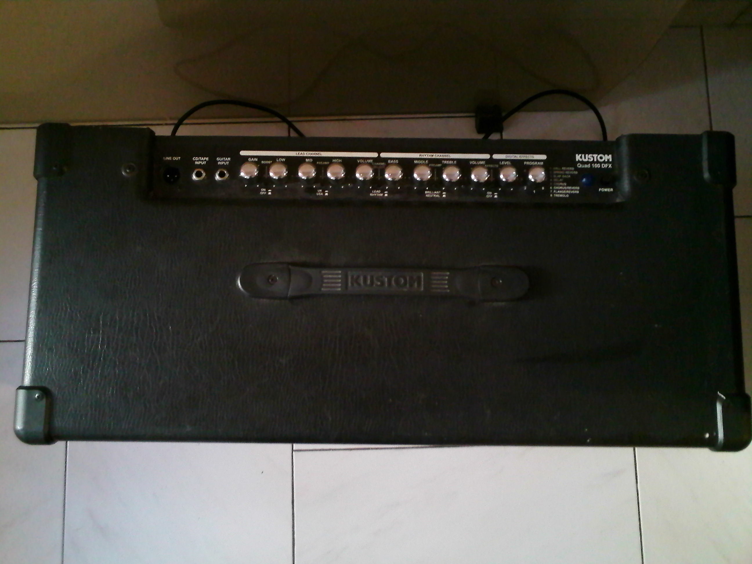 Kustom Quad 100 DFX image (503330) Audiofanzine