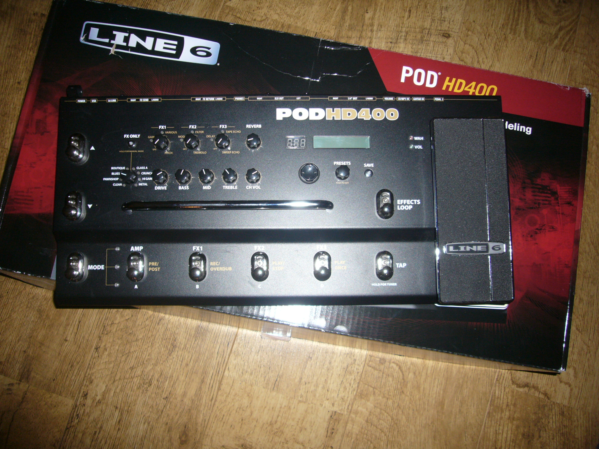 Line 6 POD HD400 image (#311307) - Audiofanzine