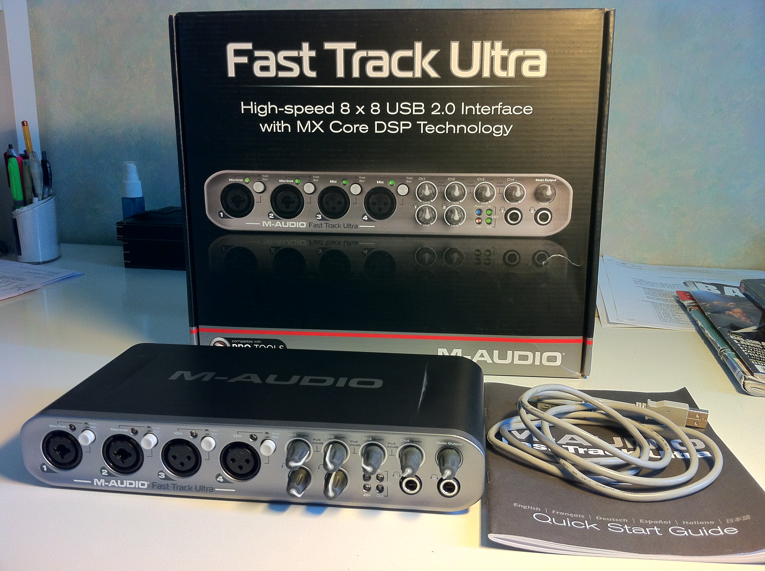 M-Audio Fast Track Ultra image (#443651) - Audiofanzine