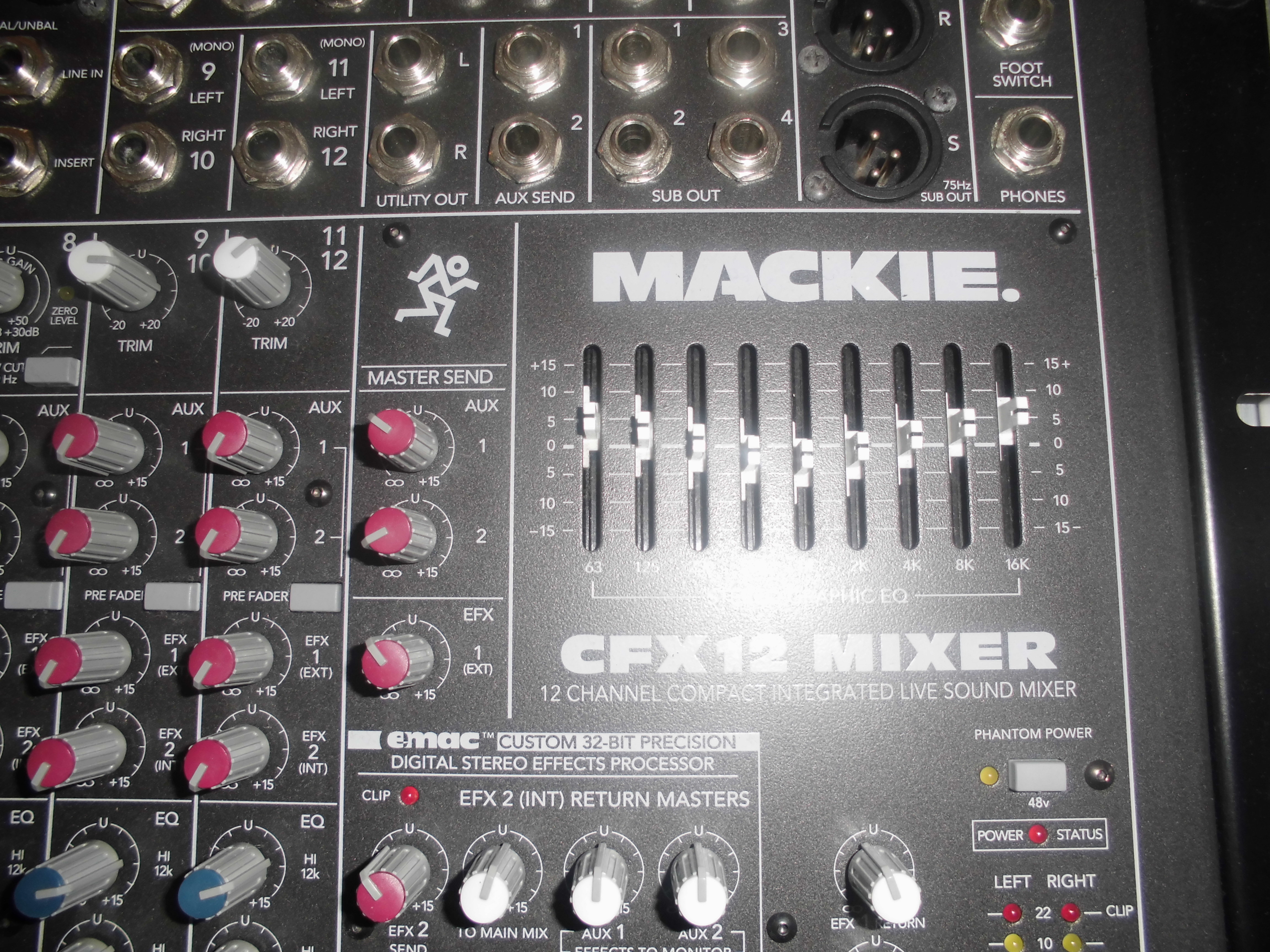 Mackie CFX12 image (1602894) Audiofanzine
