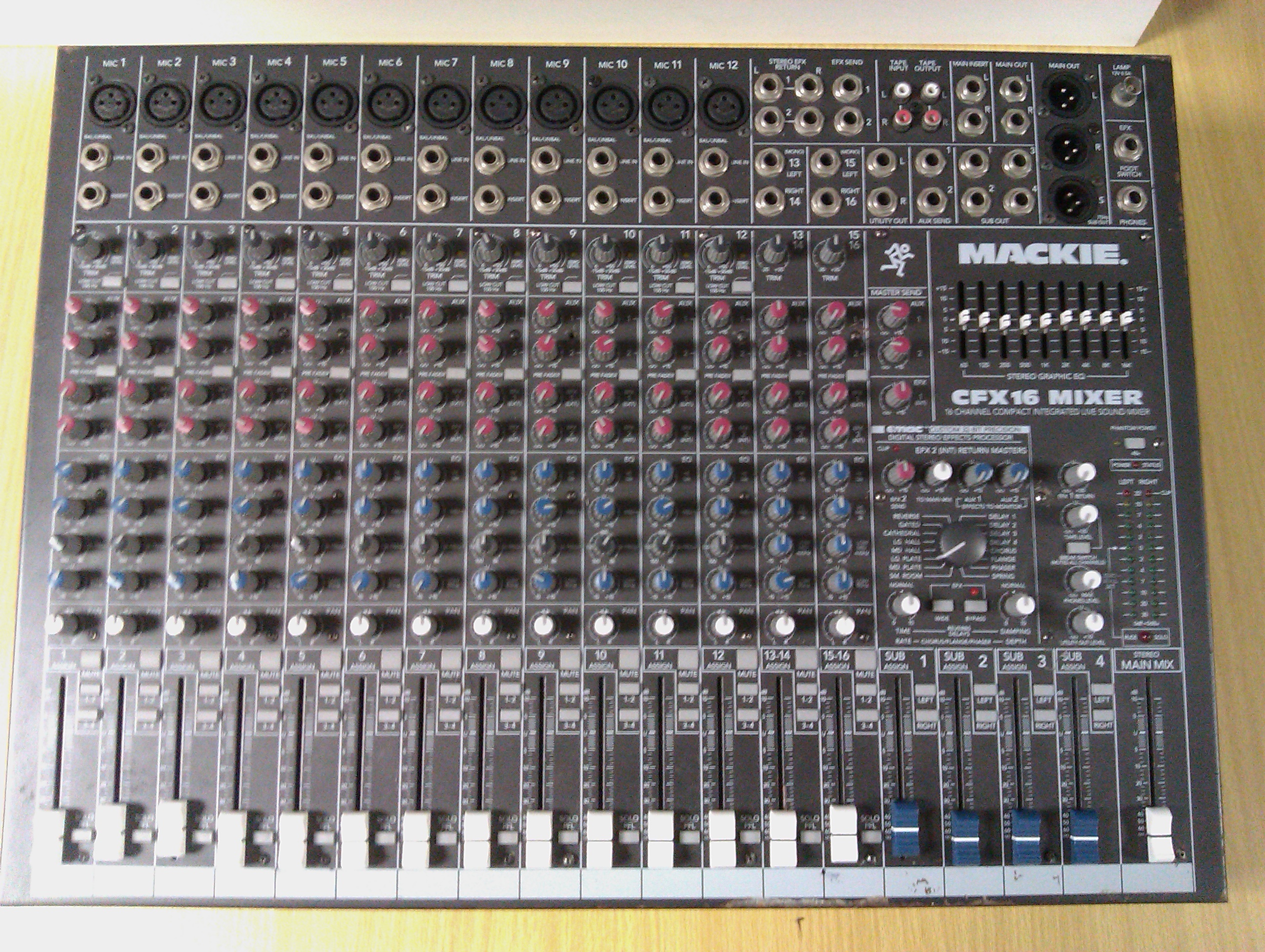 Mackie CFX16 image (#274535) - Audiofanzine