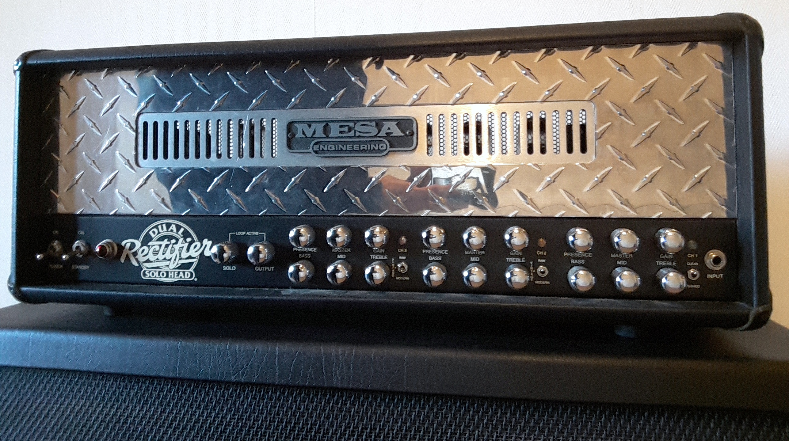 Mesa Boogie Dual Rectifier Channels Head Image Audiofanzine