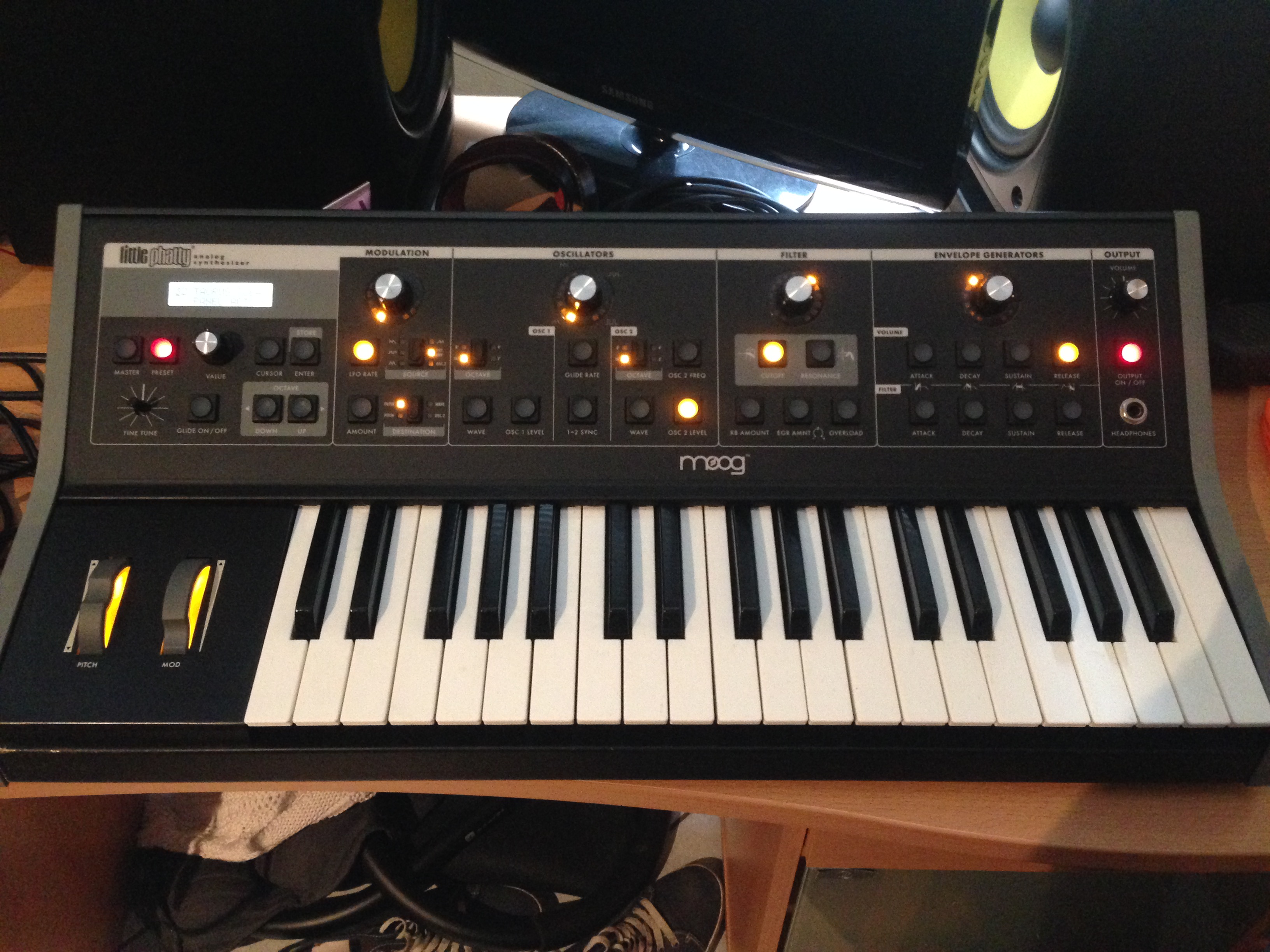 moog little phatty stage ii review