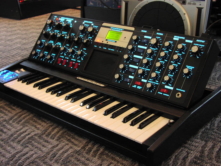 minimoog electric blue