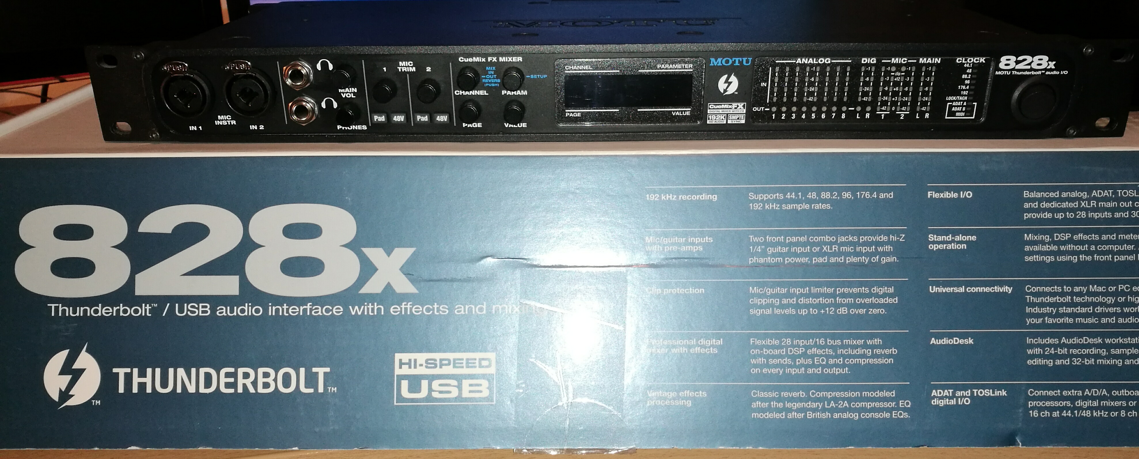 828X - MOTU 828x - Audiofanzine