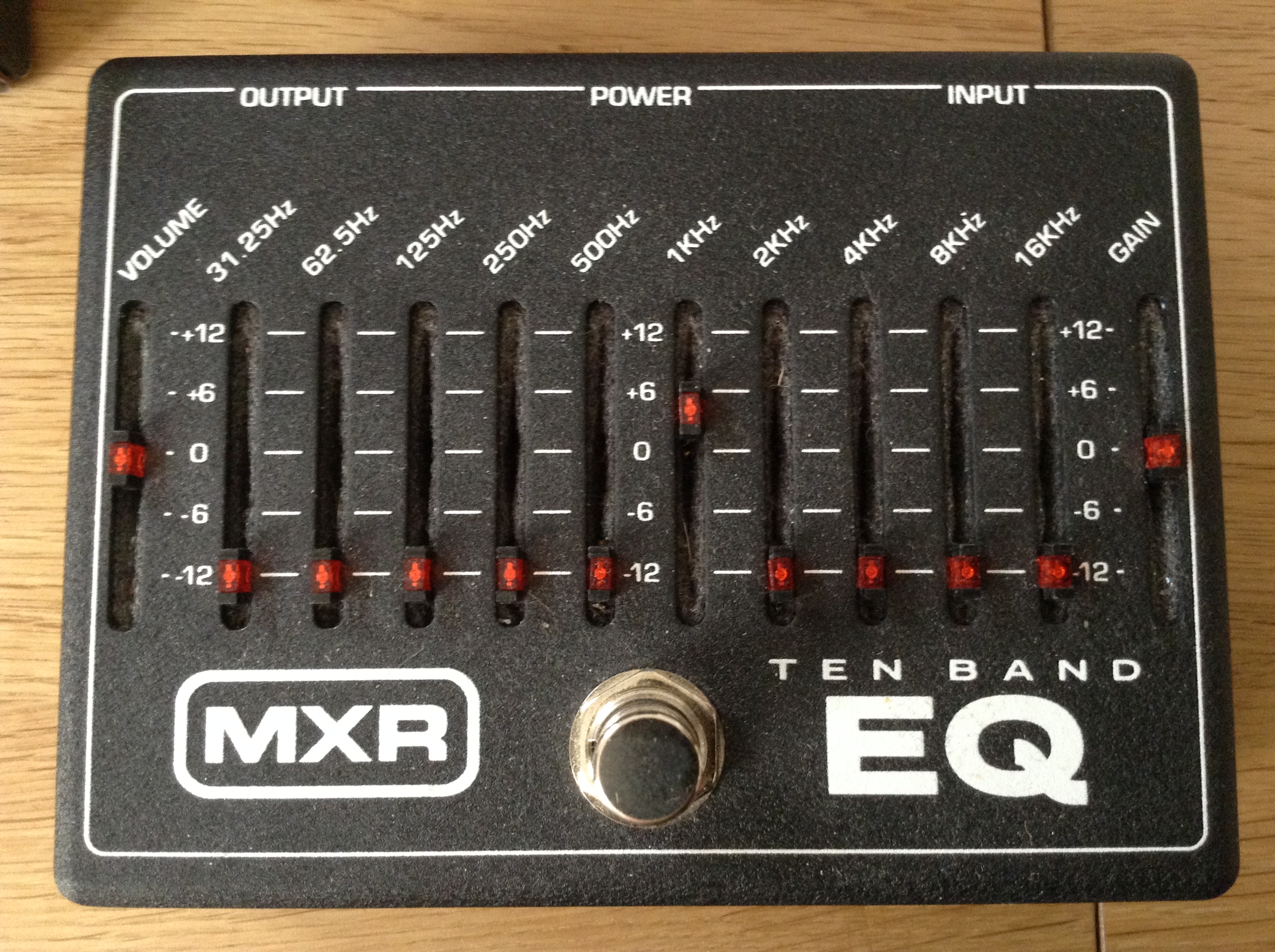 MXR M108 10-Band Graphic EQ image (#1501487) - Audiofanzine
