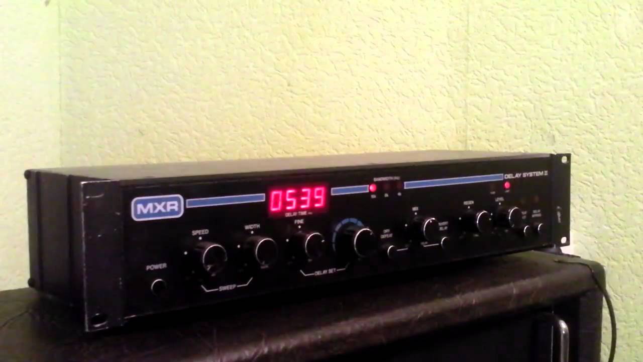 recherche delay rack MXR M113 ou System Unit 2 (Aquitaine) Audiofanzine