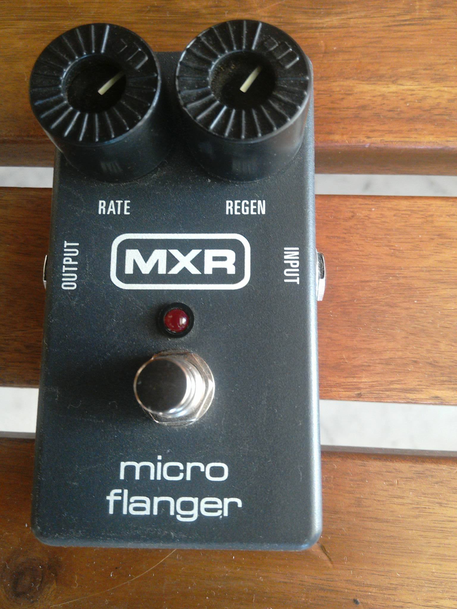 M152 MICRO FLANGER - MXR M152 Micro Flanger - Audiofanzine
