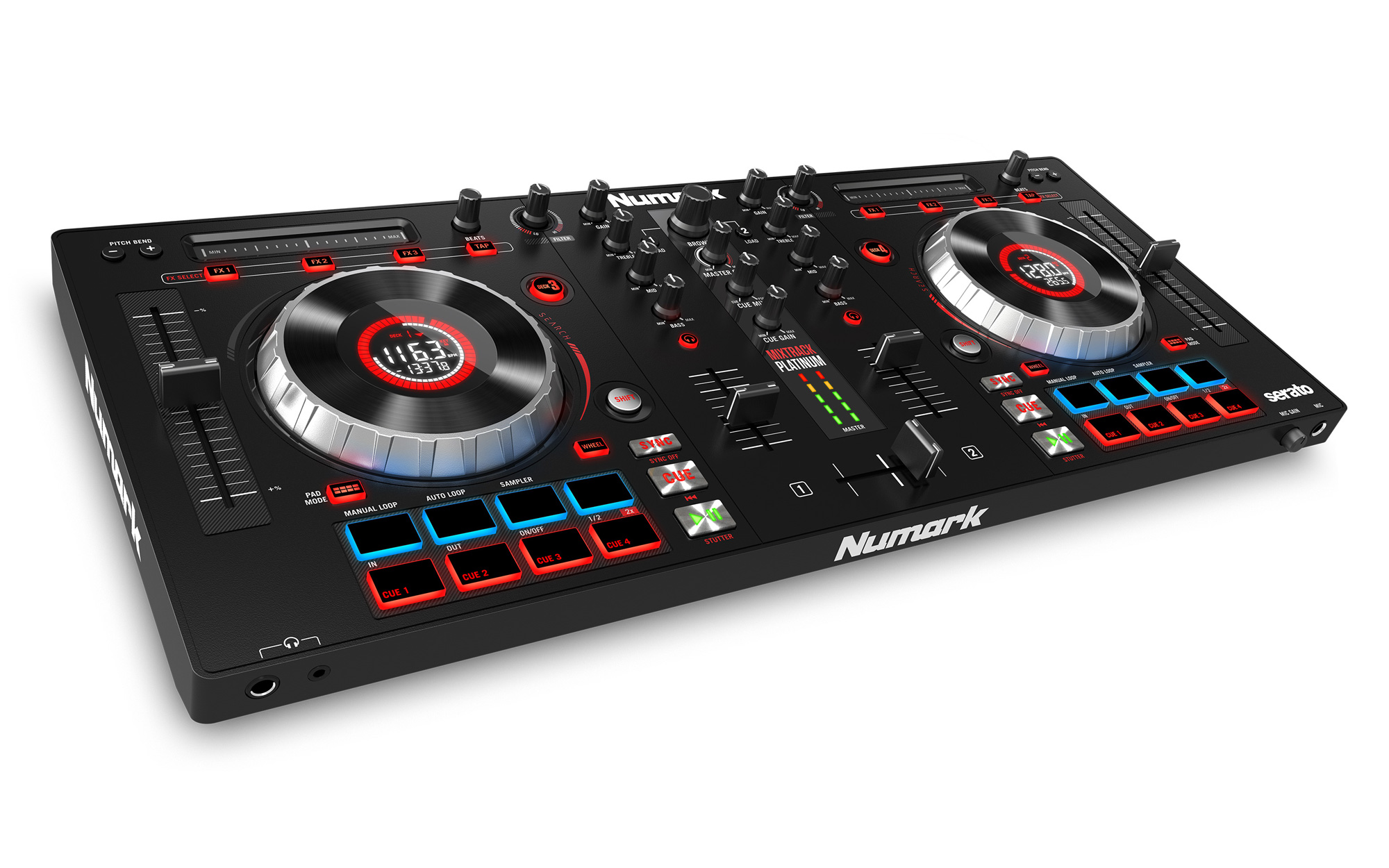 MIXTRACK PLATINUM Numark Mixtrack Platinum Audiofanzine