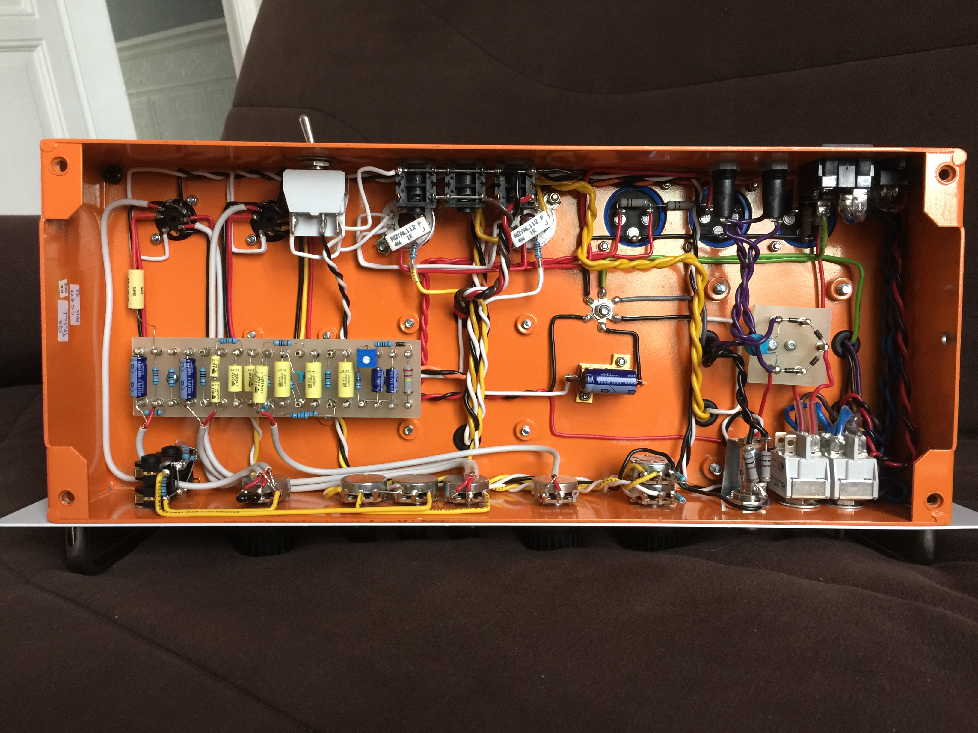 CUSTOM SHOP 50 Orange Custom Shop 50 Audiofanzine