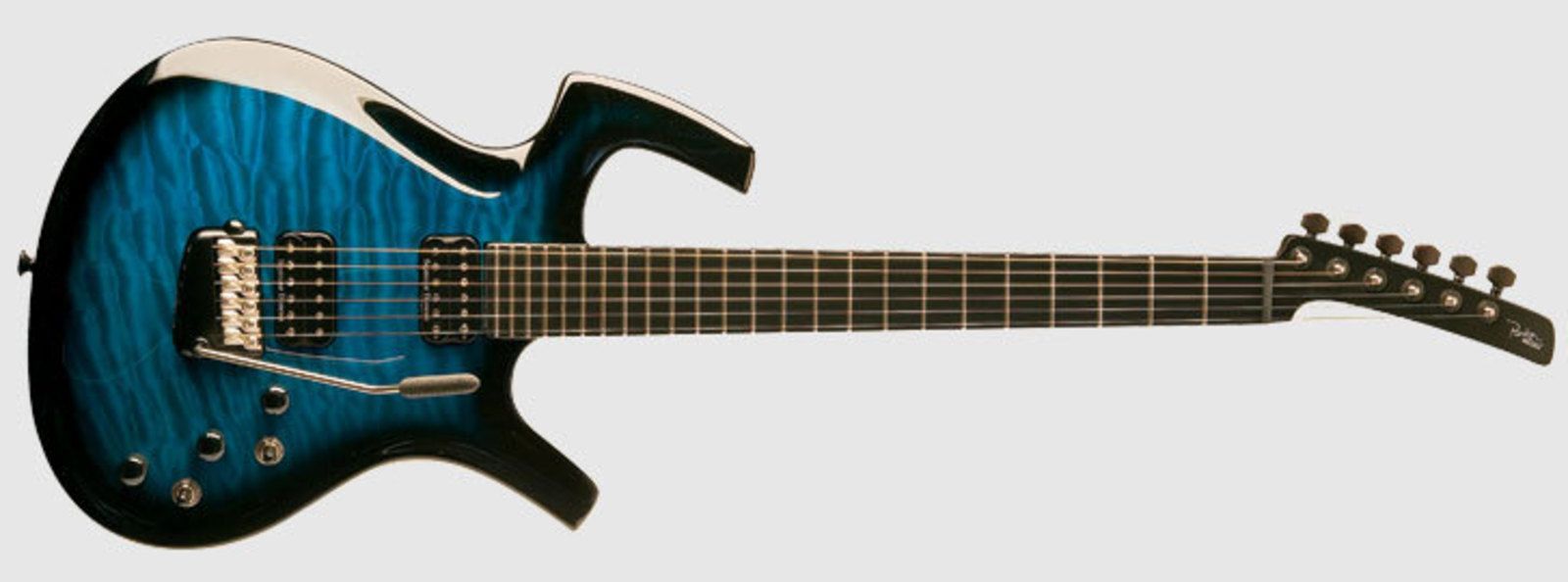 Parker Guitars Fly Mojo Flame - Black Burst image (#43925.