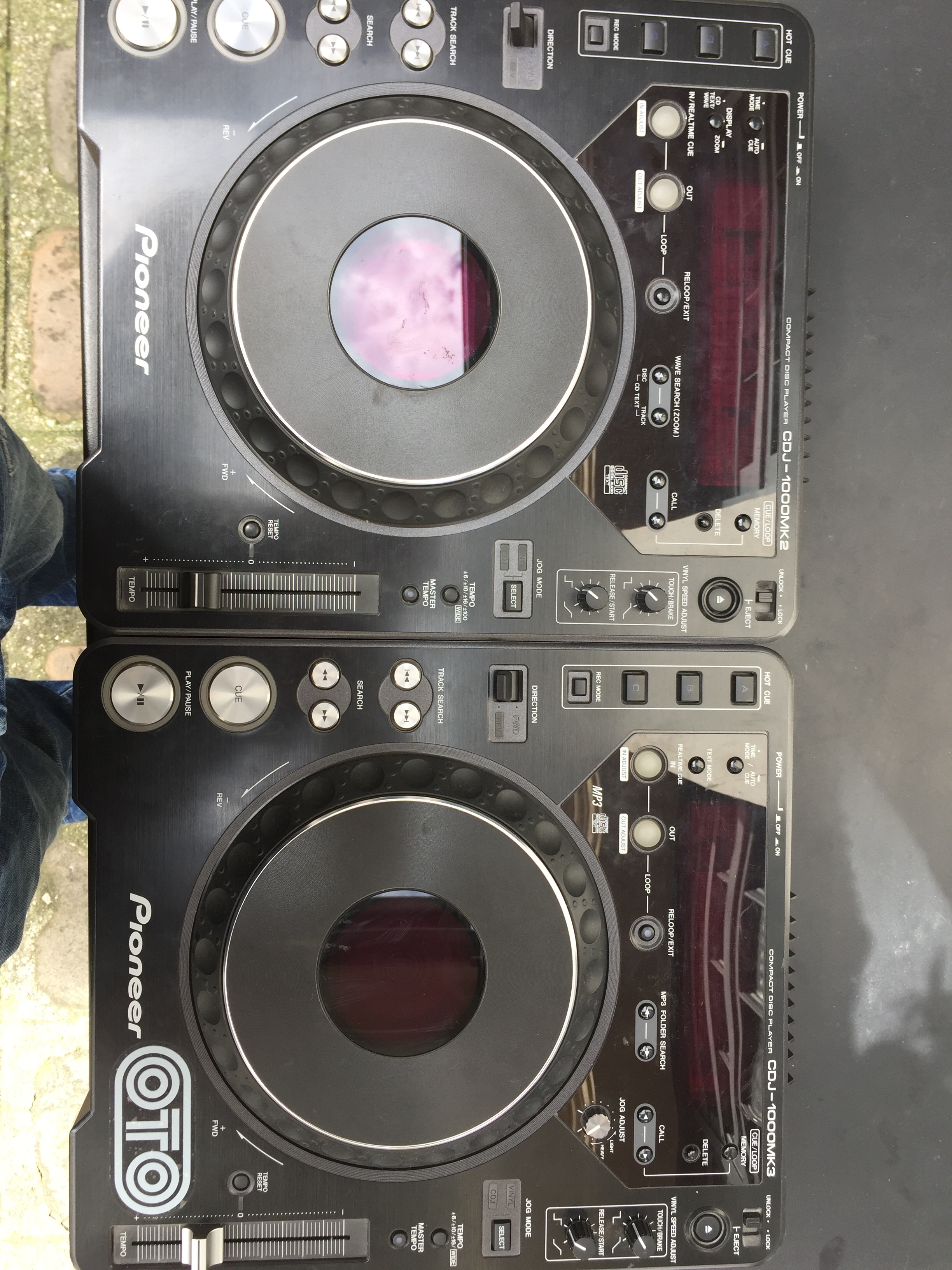 Pioneer CDJ-1000 MK2 2台セット - DJ機器